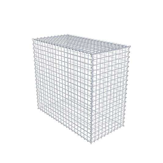 Gabion 100 cm x 90 cm x 50 cm (L x H x P), mailles 5 cm x 5 cm, spirale