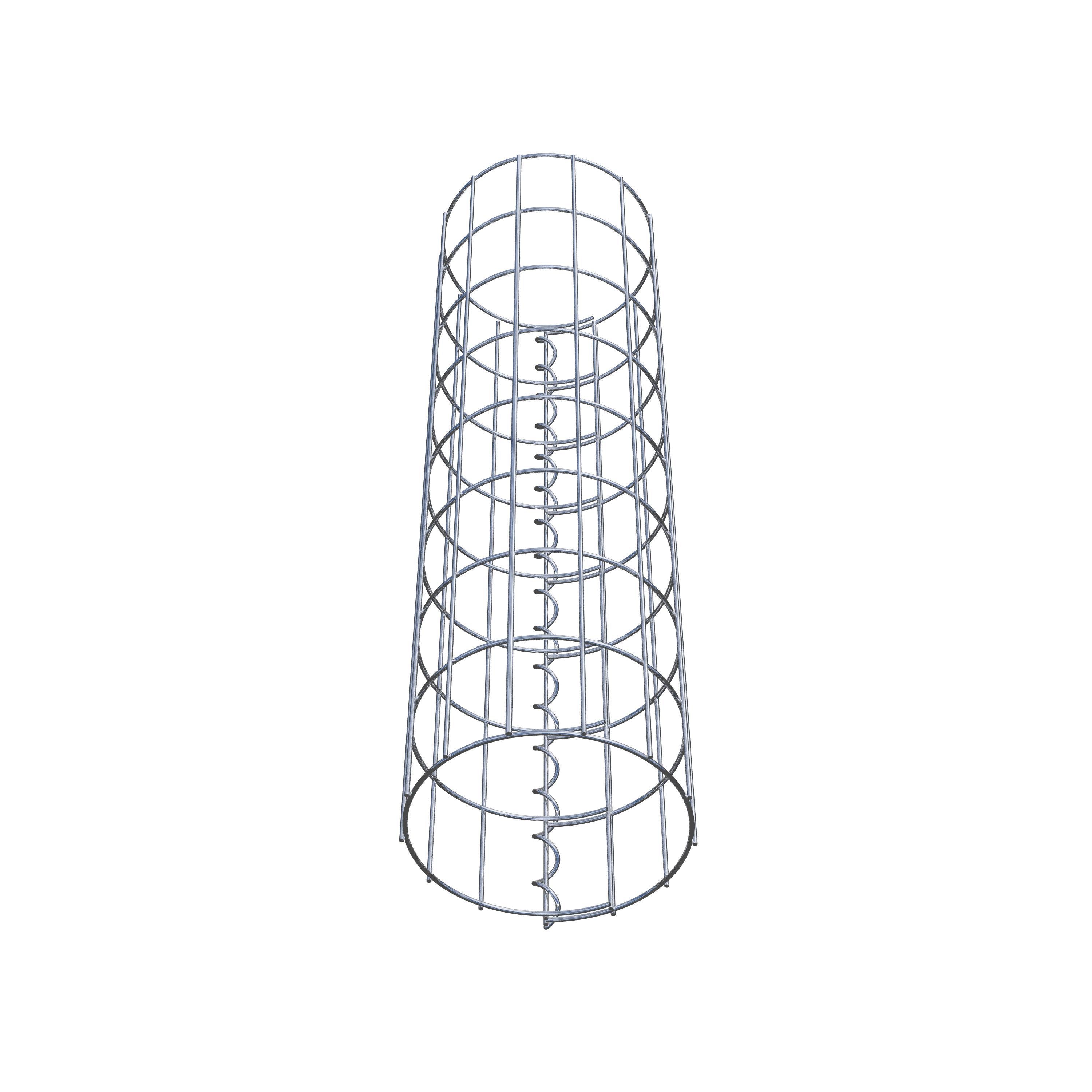 Columna de gaviones diámetro 22 cm, MW 5 x 10 cm redonda