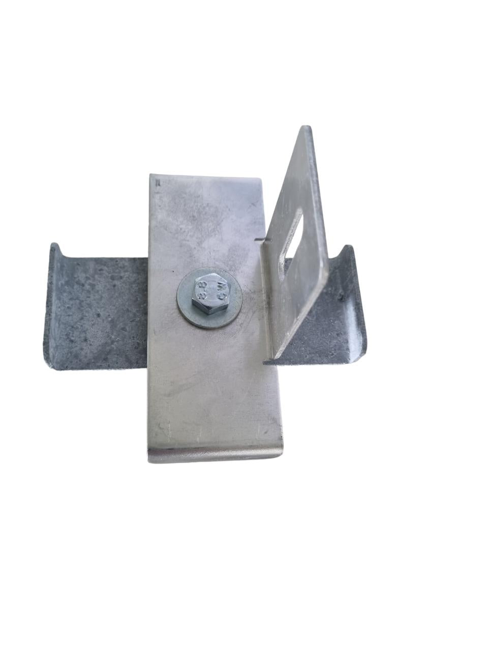 Grampo com suporte de cerca, malha 10 x 10 cm, galvanizado