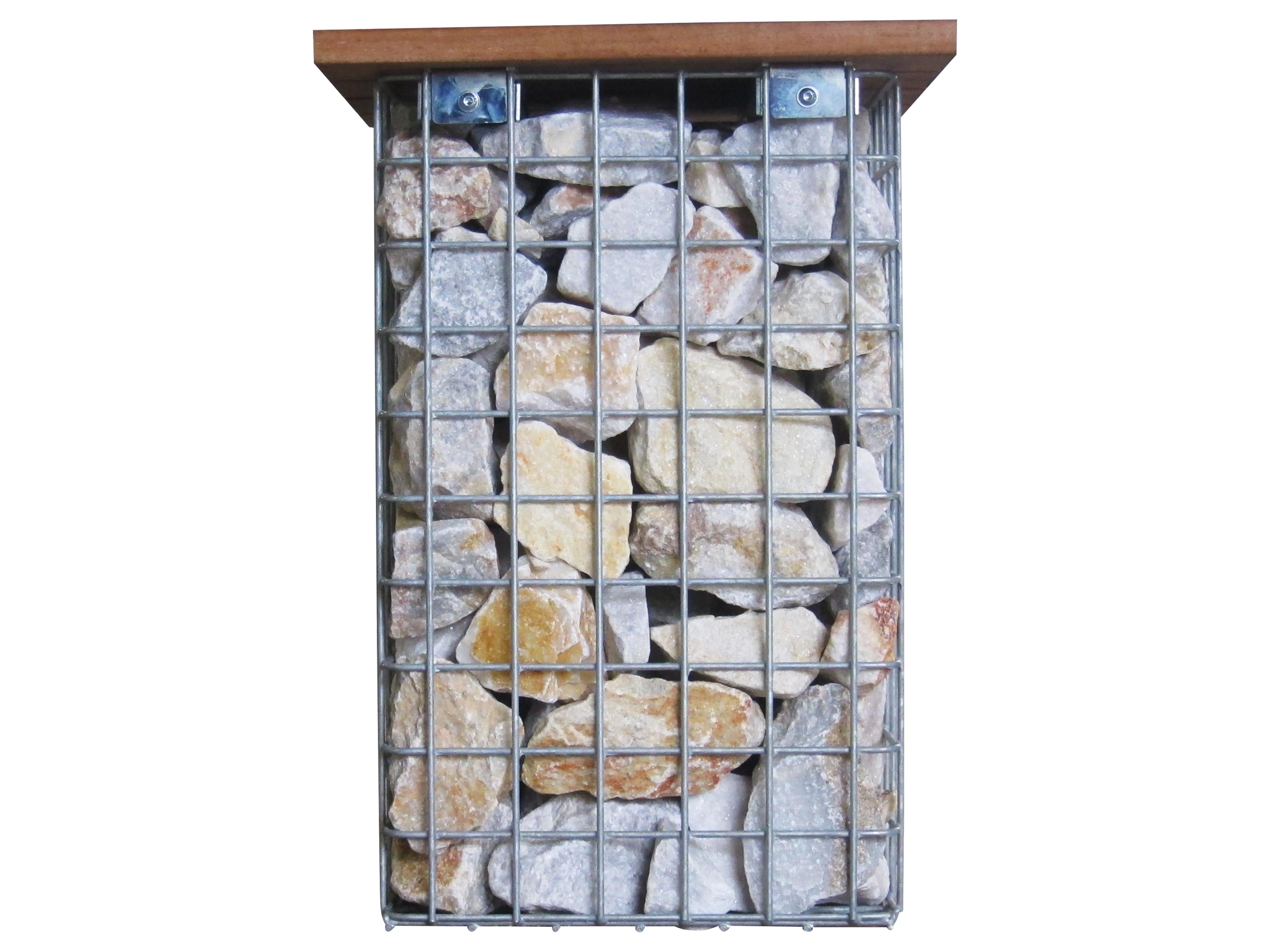 Tabouret galvanisé à chaud MW 5 x 5 cm, CUMARU