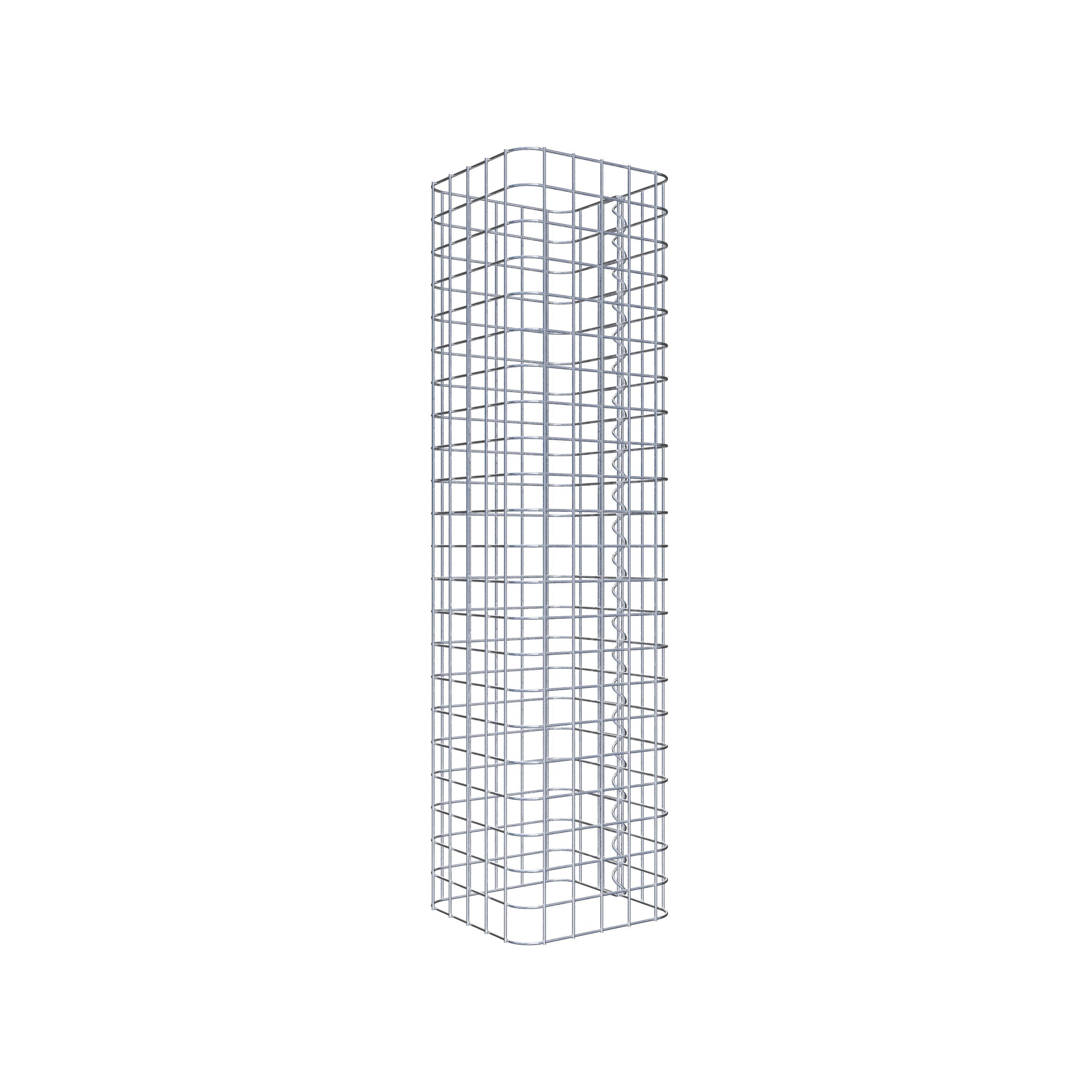 Colonne de gabion 27 x 27 cm MW 5 x 5 cm carré