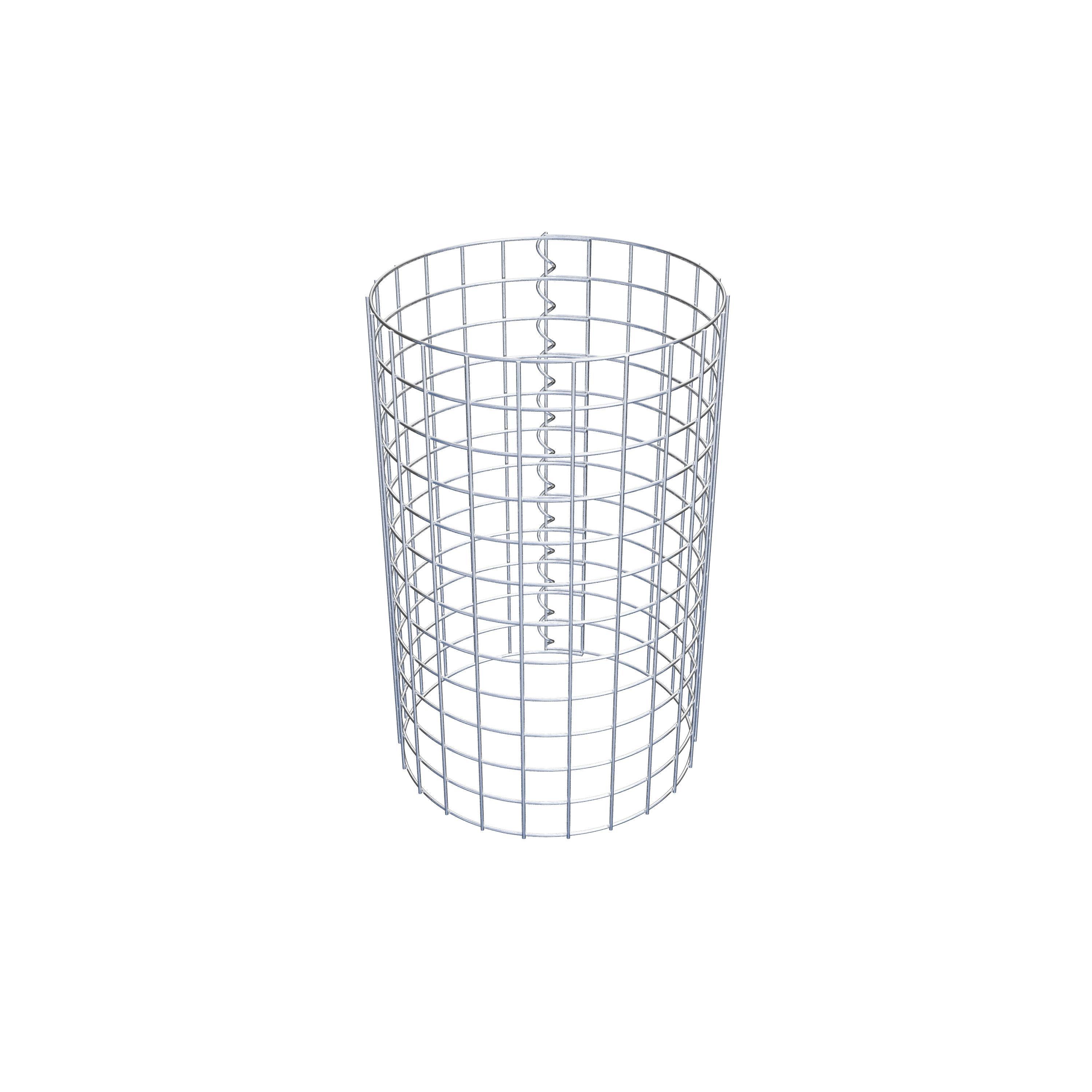 Colonne de gabion diamètre 37 cm MW 5 x 5 cm rond