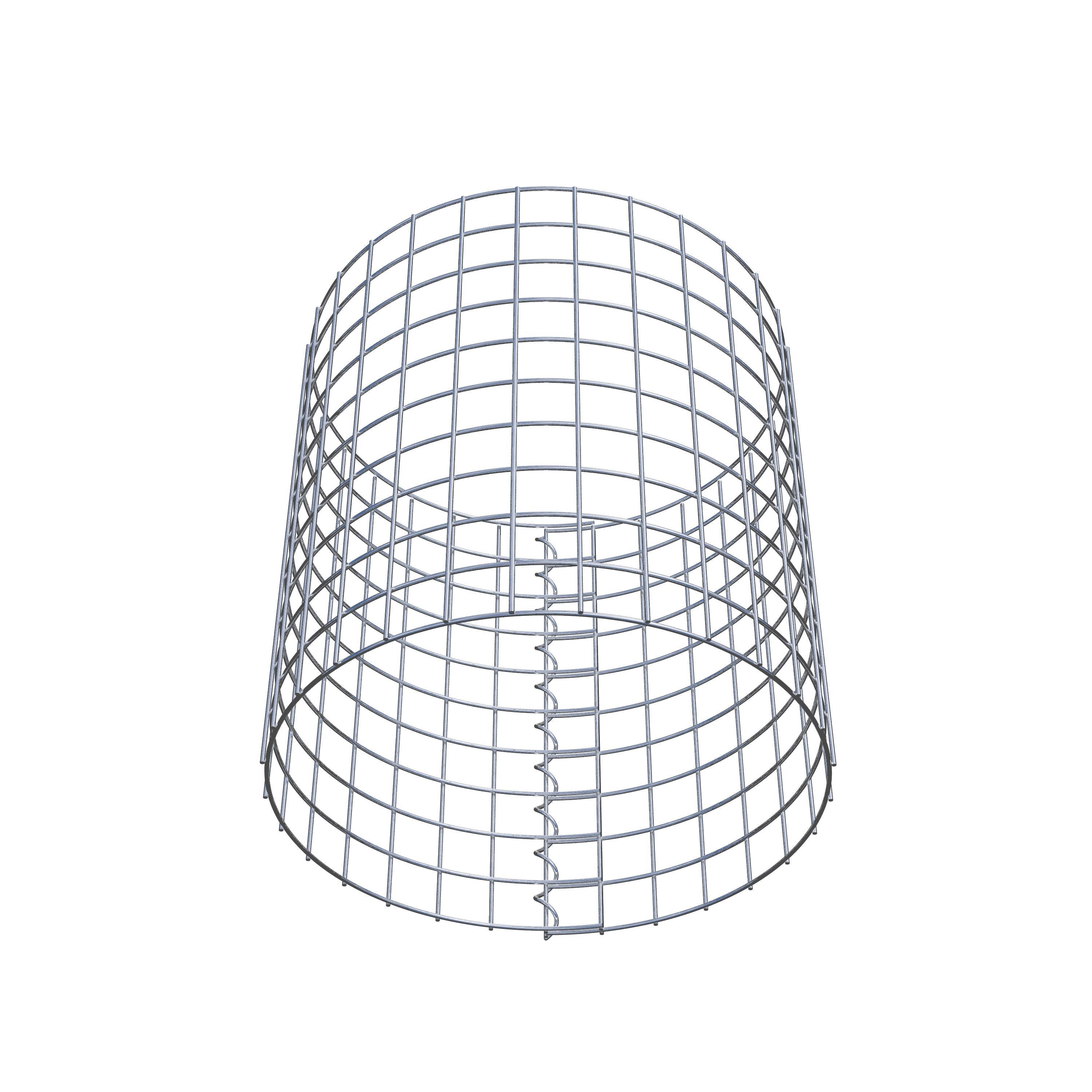 Coluna de gabião diâmetro 47 cm MW 5 x 5 cm redondo