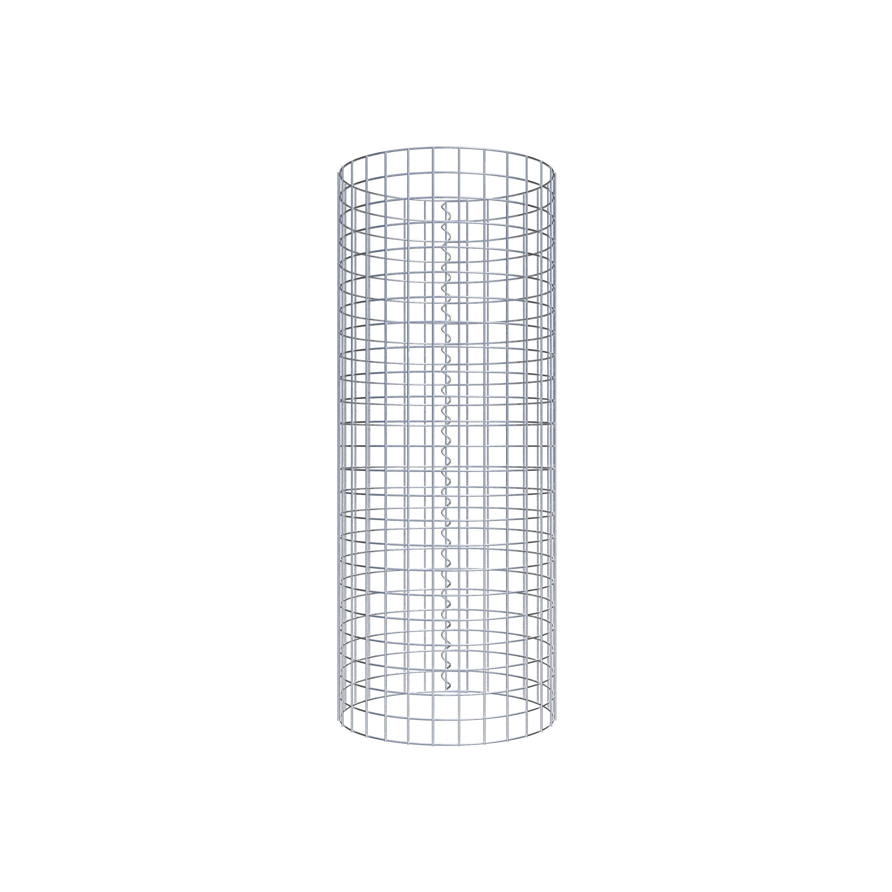 Coluna de gabião diâmetro 47 cm MW 5 x 5 cm redondo