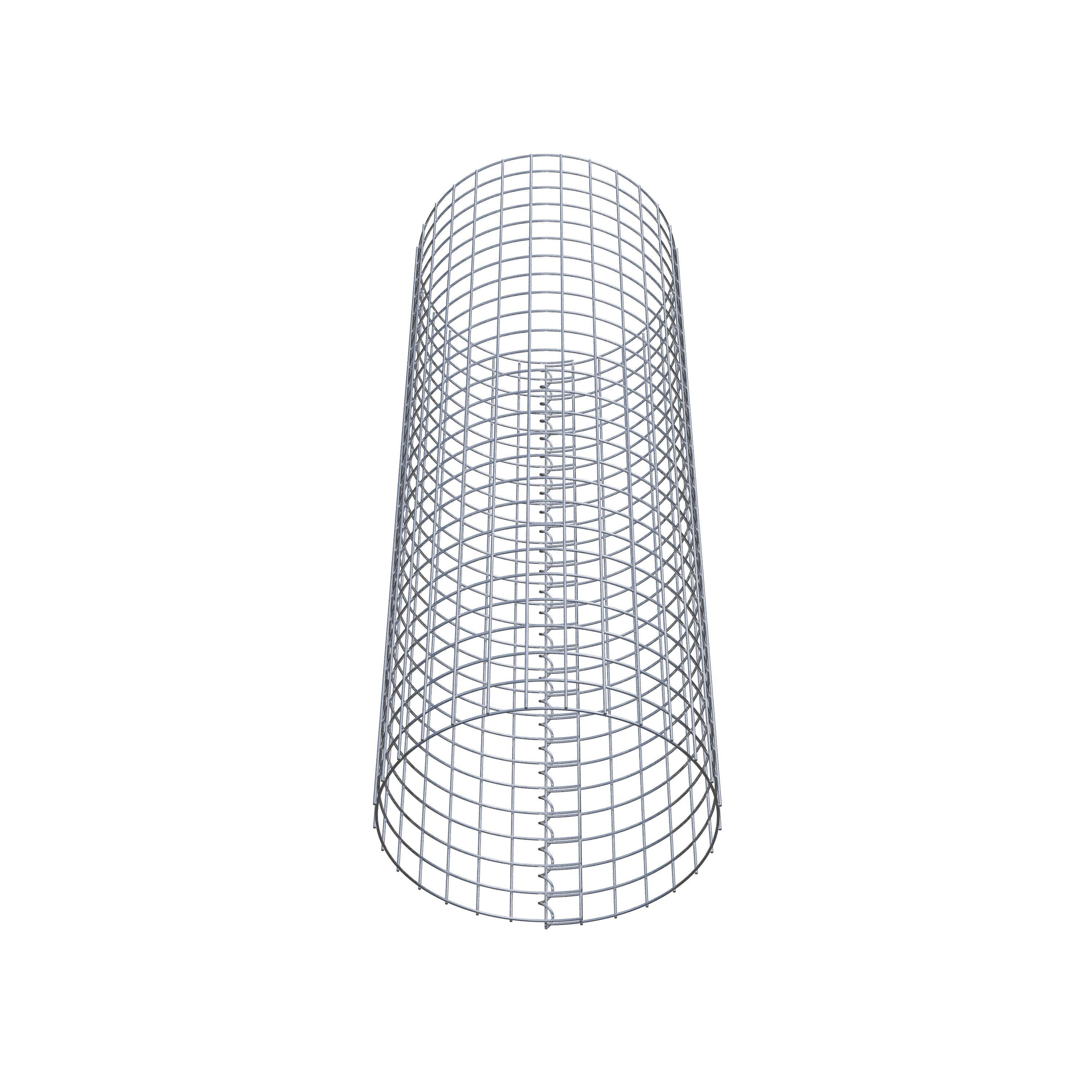 Coluna de gabião diâmetro 47 cm MW 5 x 5 cm redondo