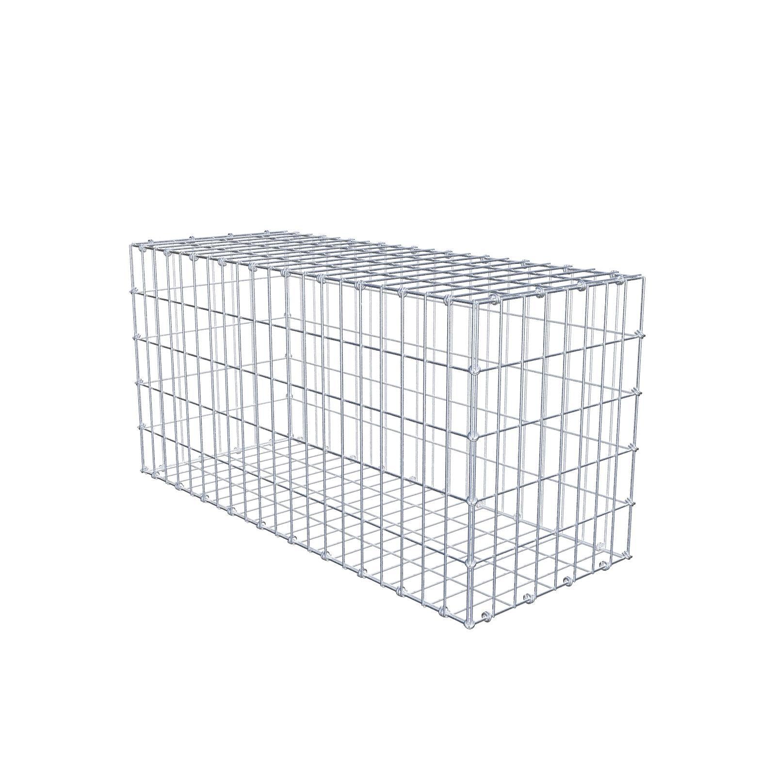Schanskorf 100 cm x 50 cm x 40 cm (L x H x D), maaswijdte 5 x 10 cm, spiraalring