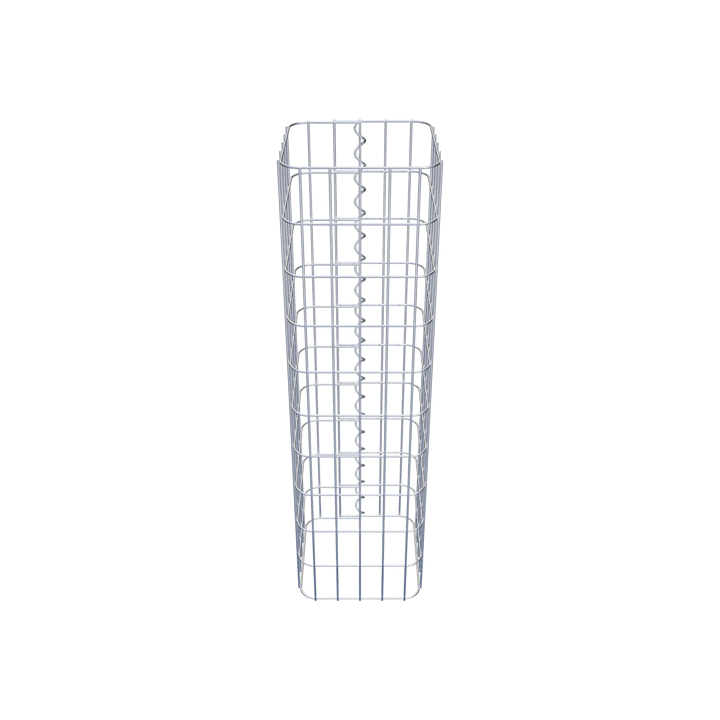 Colonne de gabion 27 x 27 cm, MW 5 x 10 cm carré