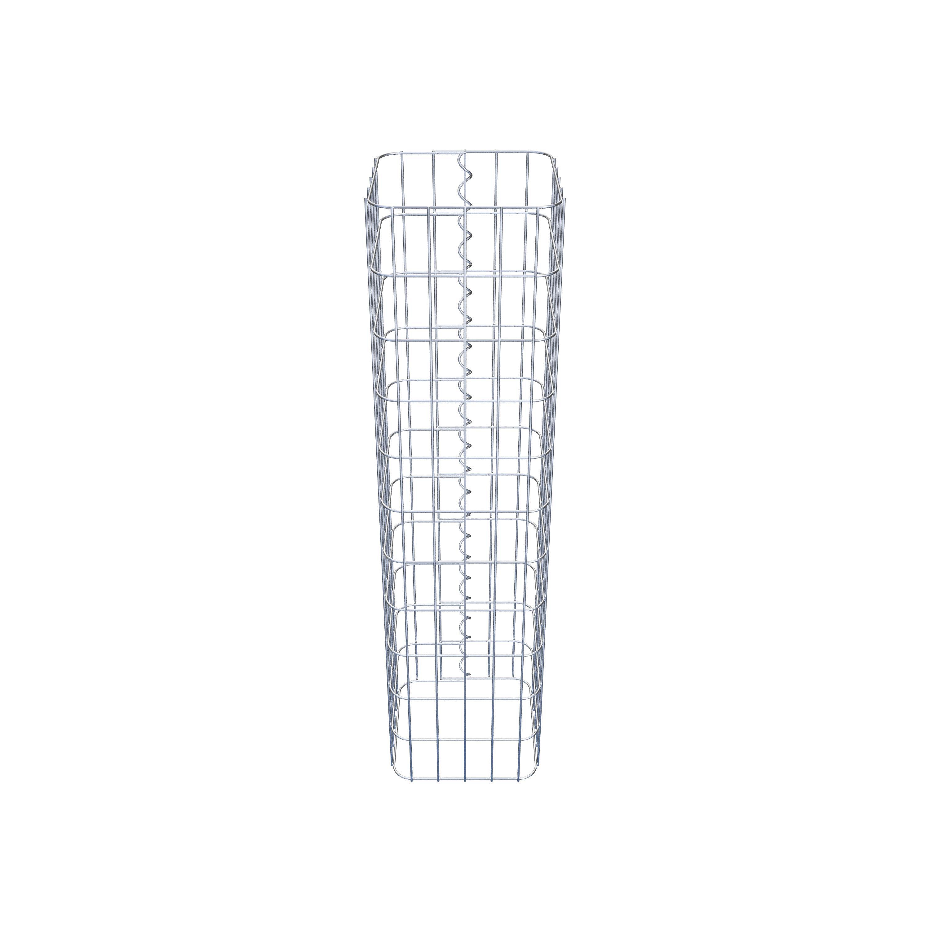 Colonne de gabion 27 x 27 cm, MW 5 x 10 cm carré