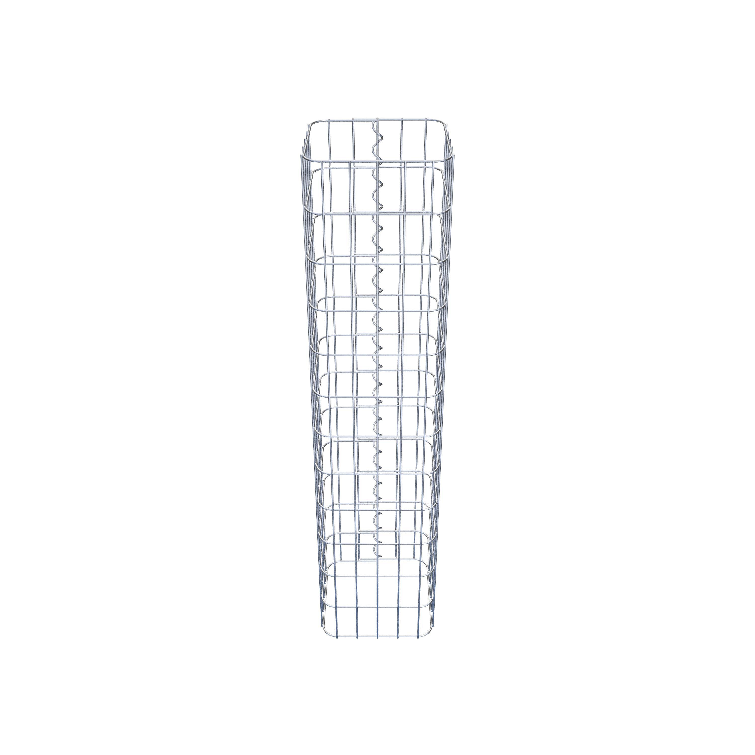 Colonne de gabion 27 x 27 cm, MW 5 x 10 cm carré