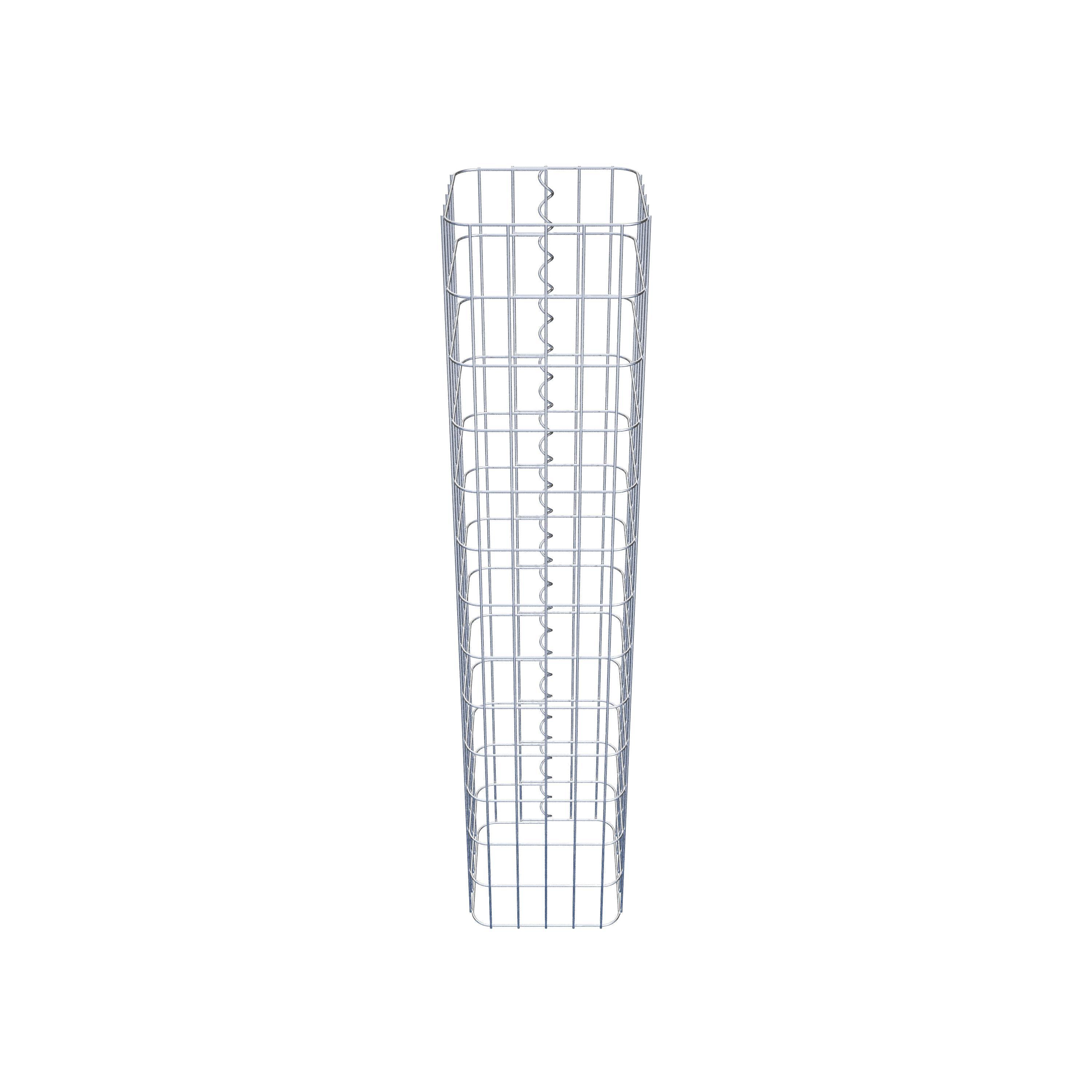 Colonne de gabion 27 x 27 cm, MW 5 x 10 cm carré