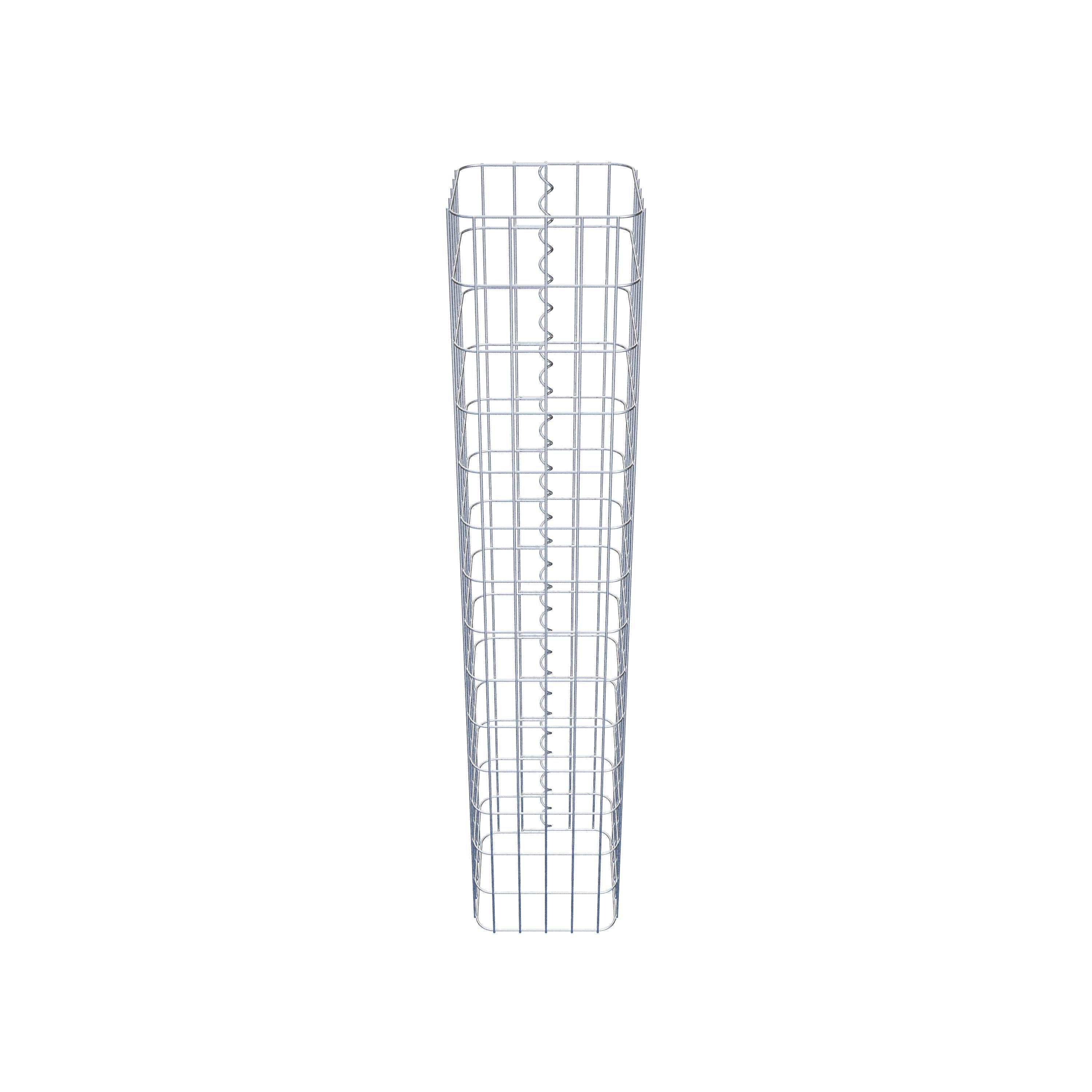 Colonne de gabion 27 x 27 cm, MW 5 x 10 cm carré