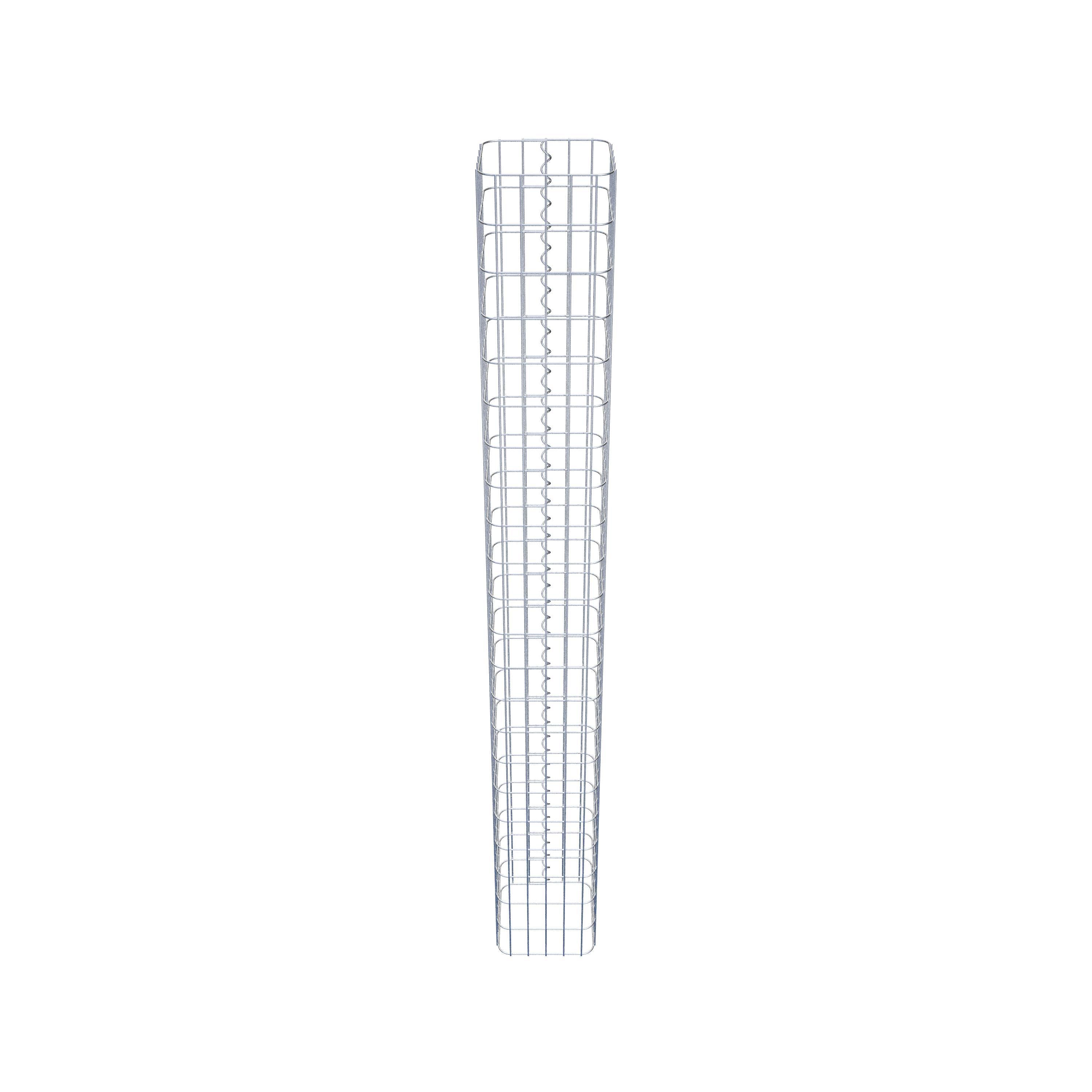Colonne de gabion 27 x 27 cm, MW 5 x 10 cm carré
