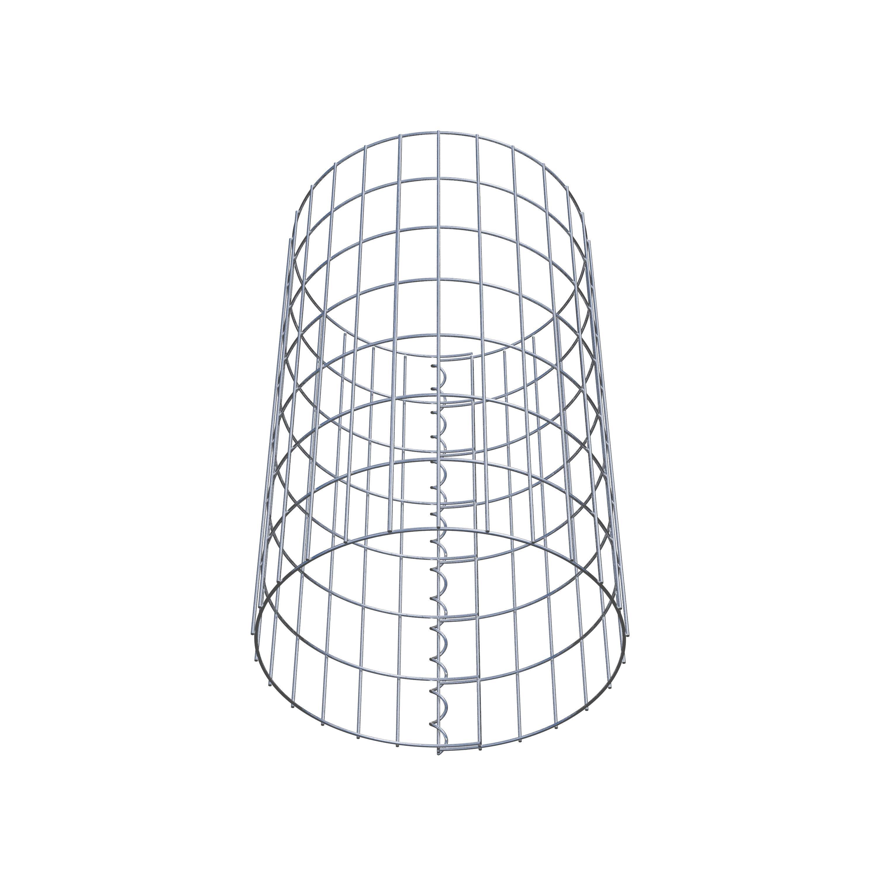 Columna de gaviones diámetro 42 cm, MW 5 x 10 cm redonda