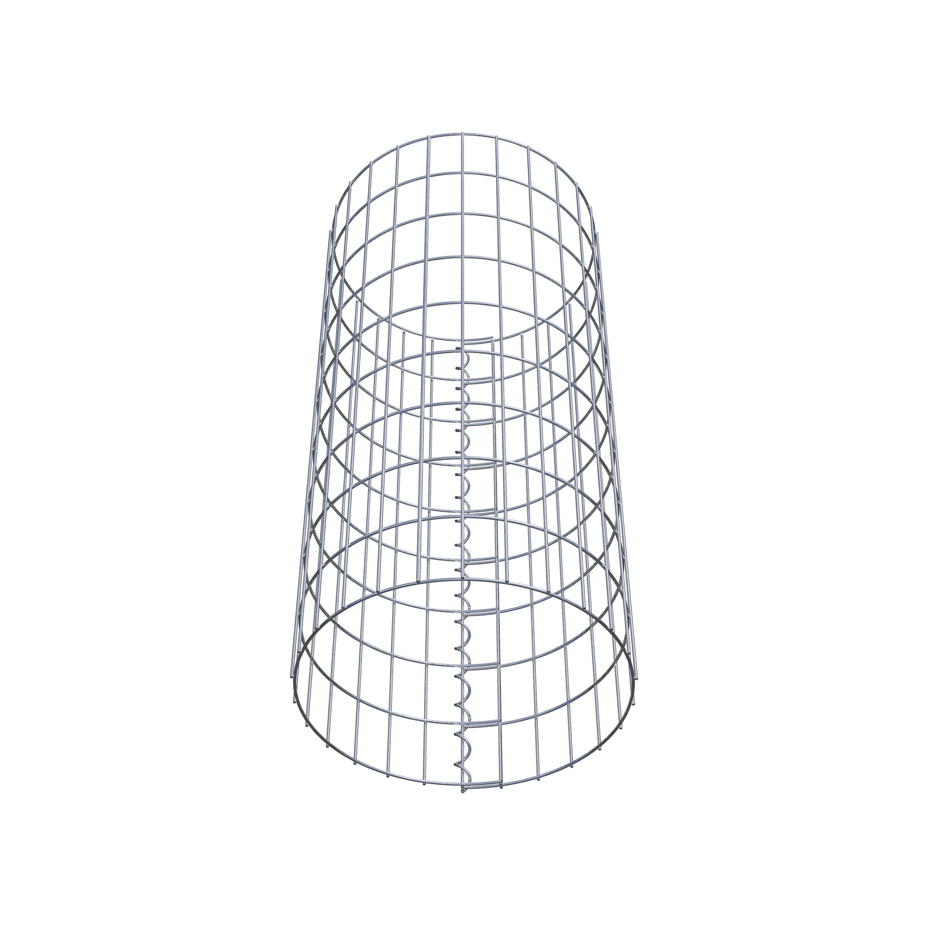 Columna de gaviones diámetro 42 cm, MW 5 x 10 cm redonda