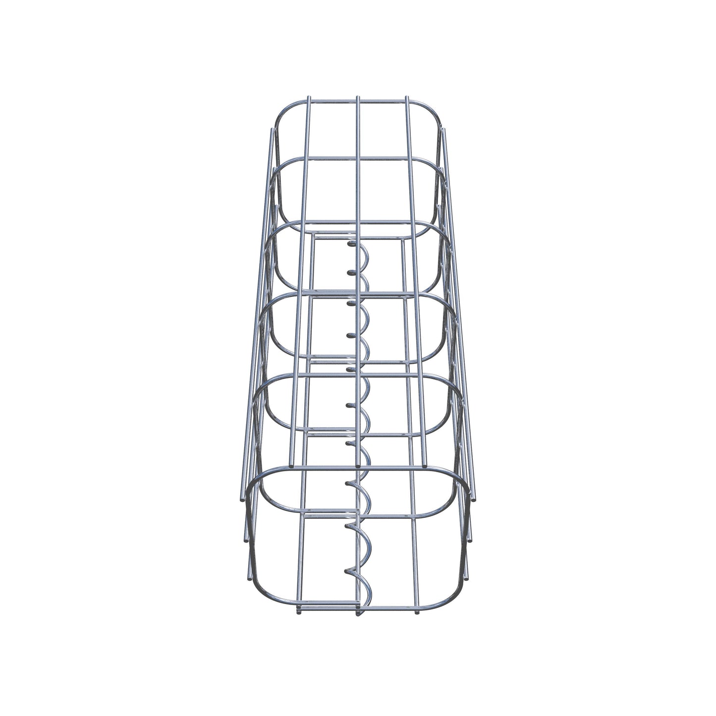 Schanskorfzuil 17 x 17 cm, MW 5 x 10 cm vierkant