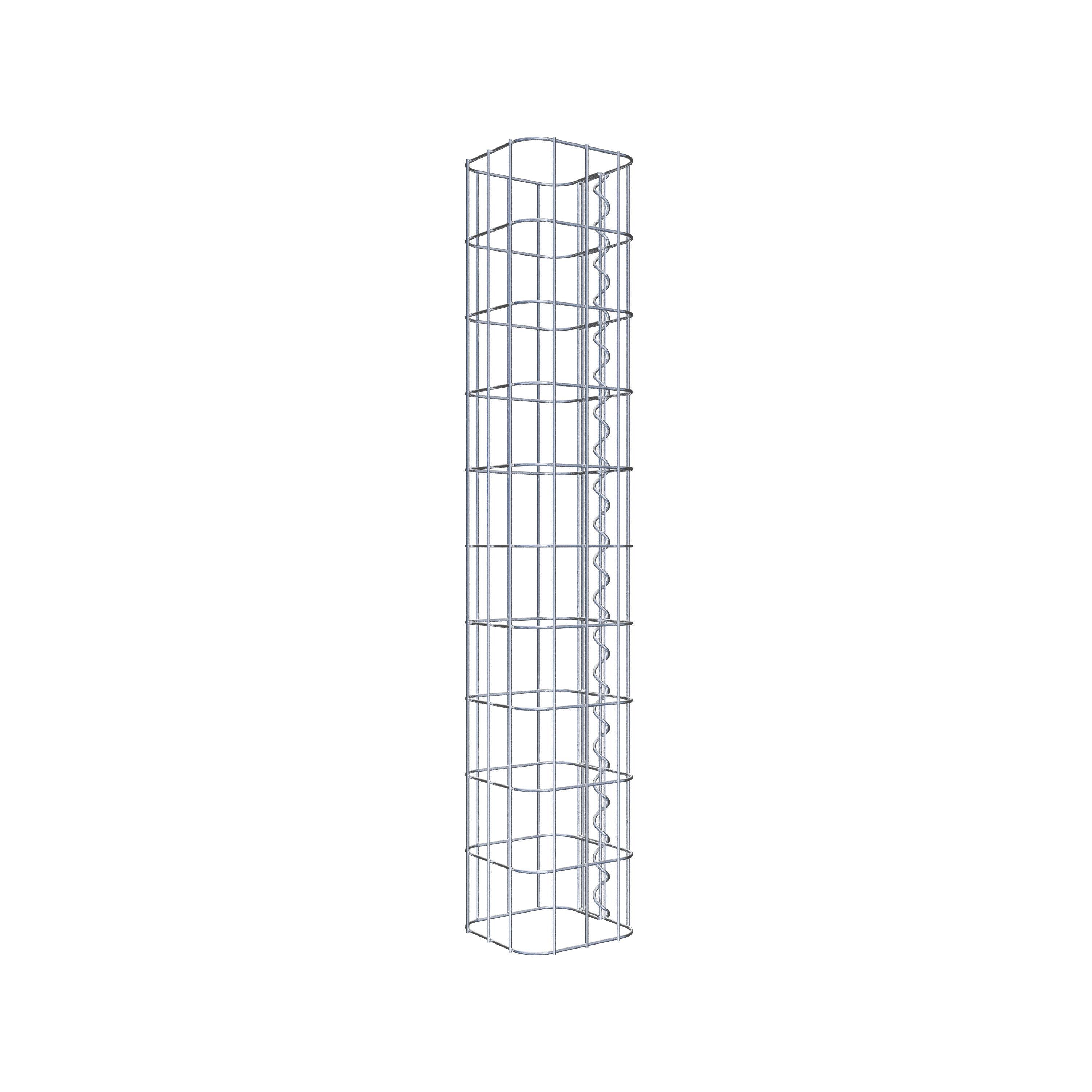 Gabionensäule 17 x 17 cm, MW 5 x 10 cm eckig