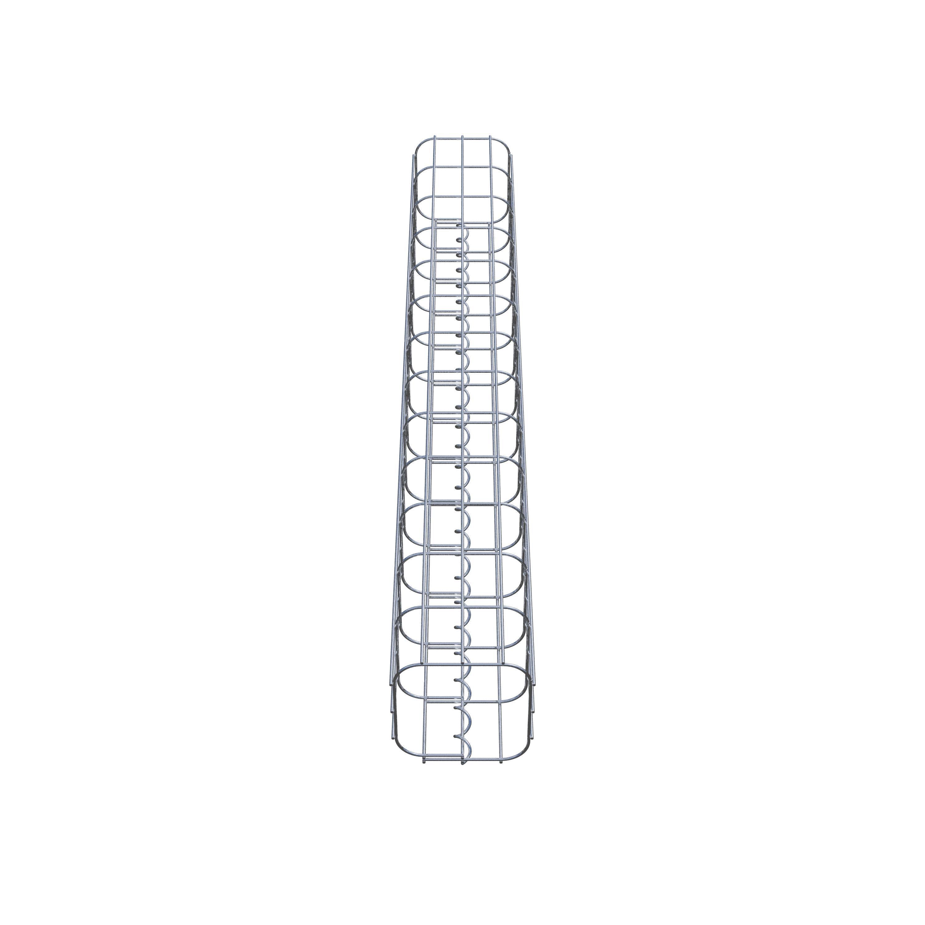 Gabionensäule 17 x 17 cm, MW 5 x 10 cm eckig