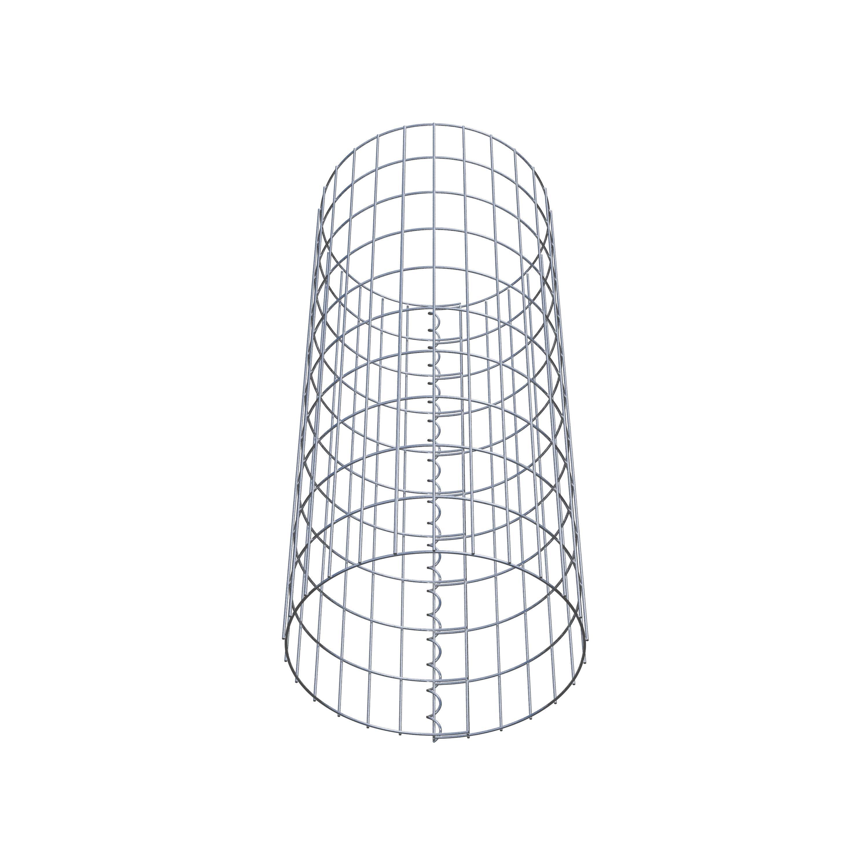 Columna de gaviones diámetro 42 cm, MW 5 x 10 cm redonda