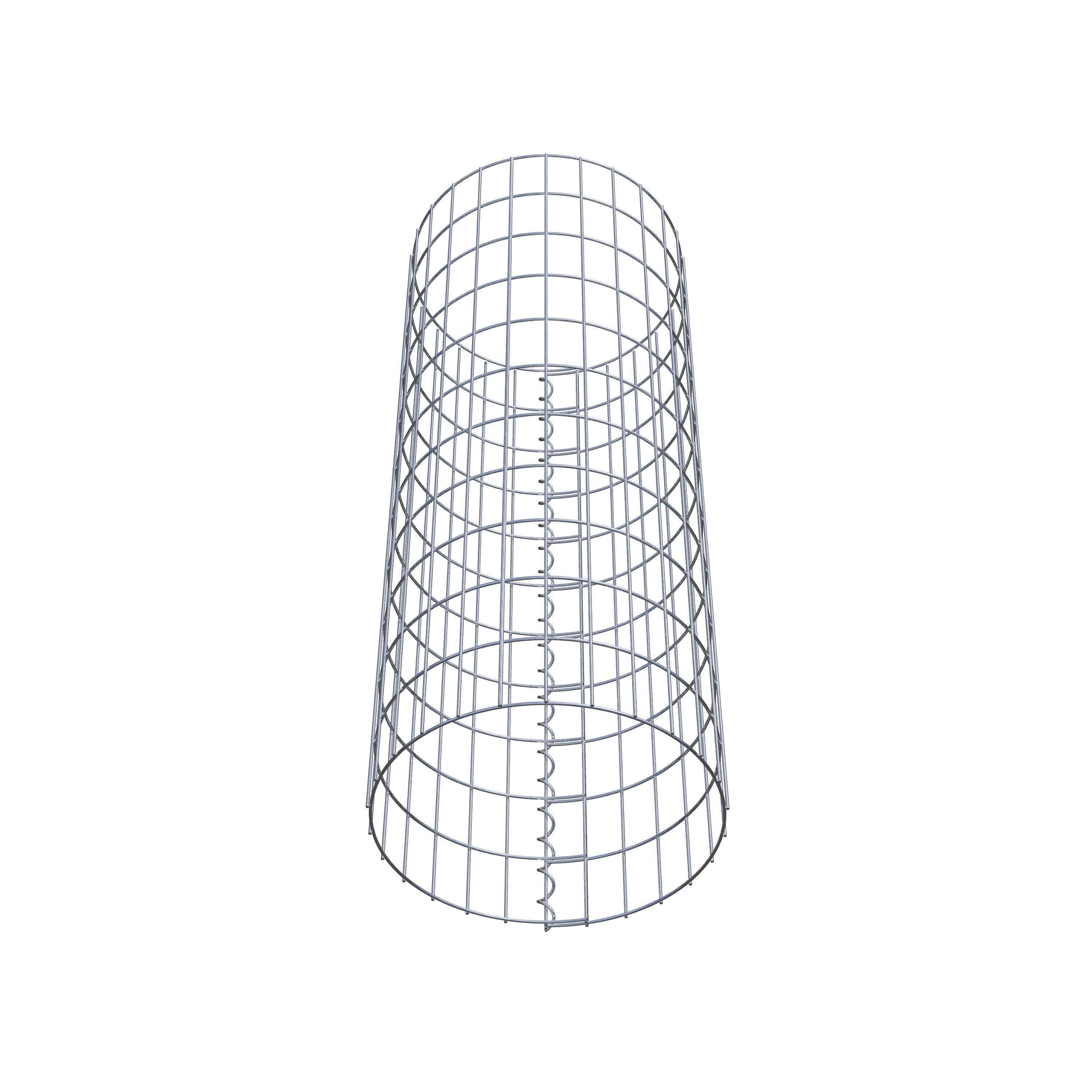 Columna de gaviones diámetro 42 cm, MW 5 x 10 cm redonda