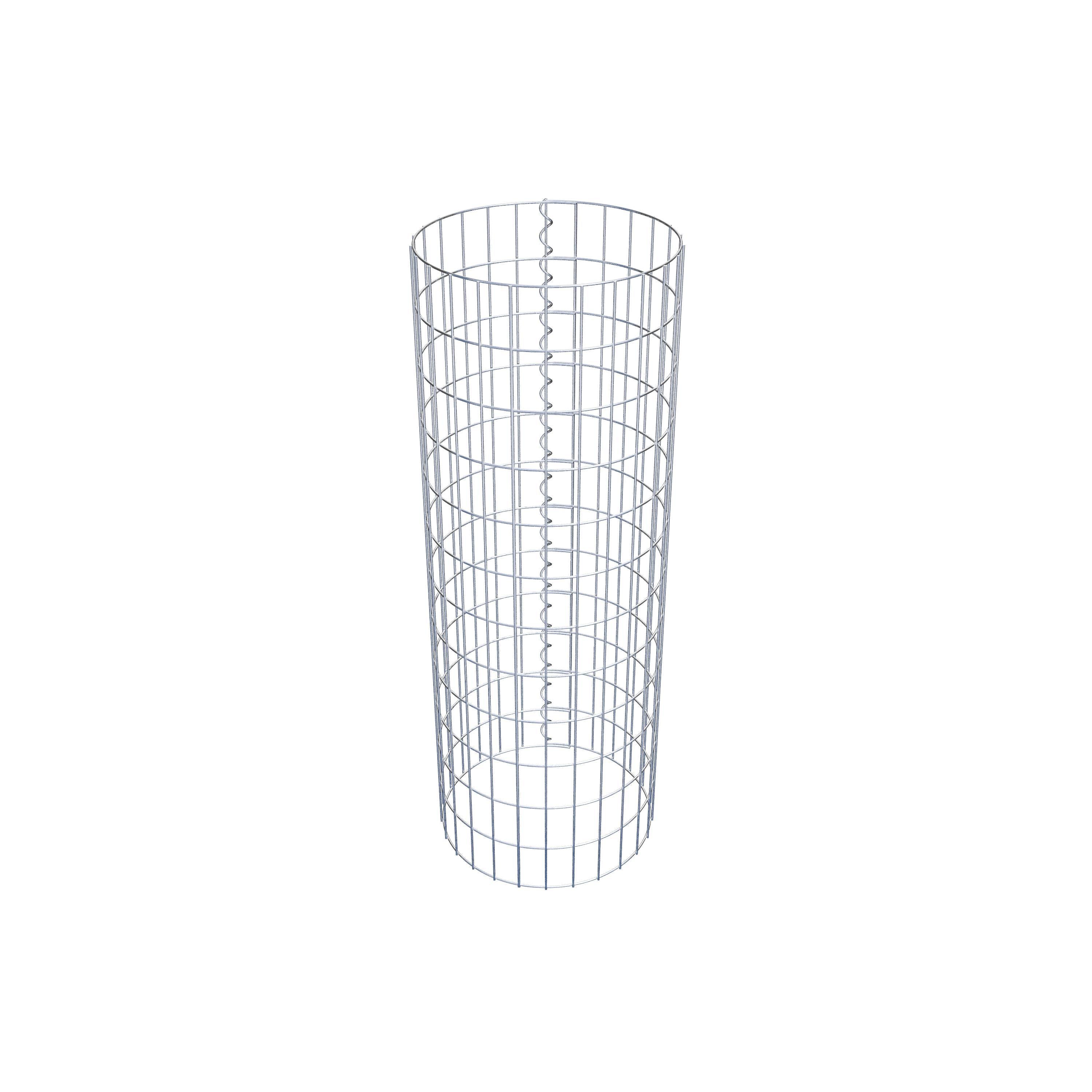 Columna de gaviones diámetro 42 cm, MW 5 x 10 cm redonda