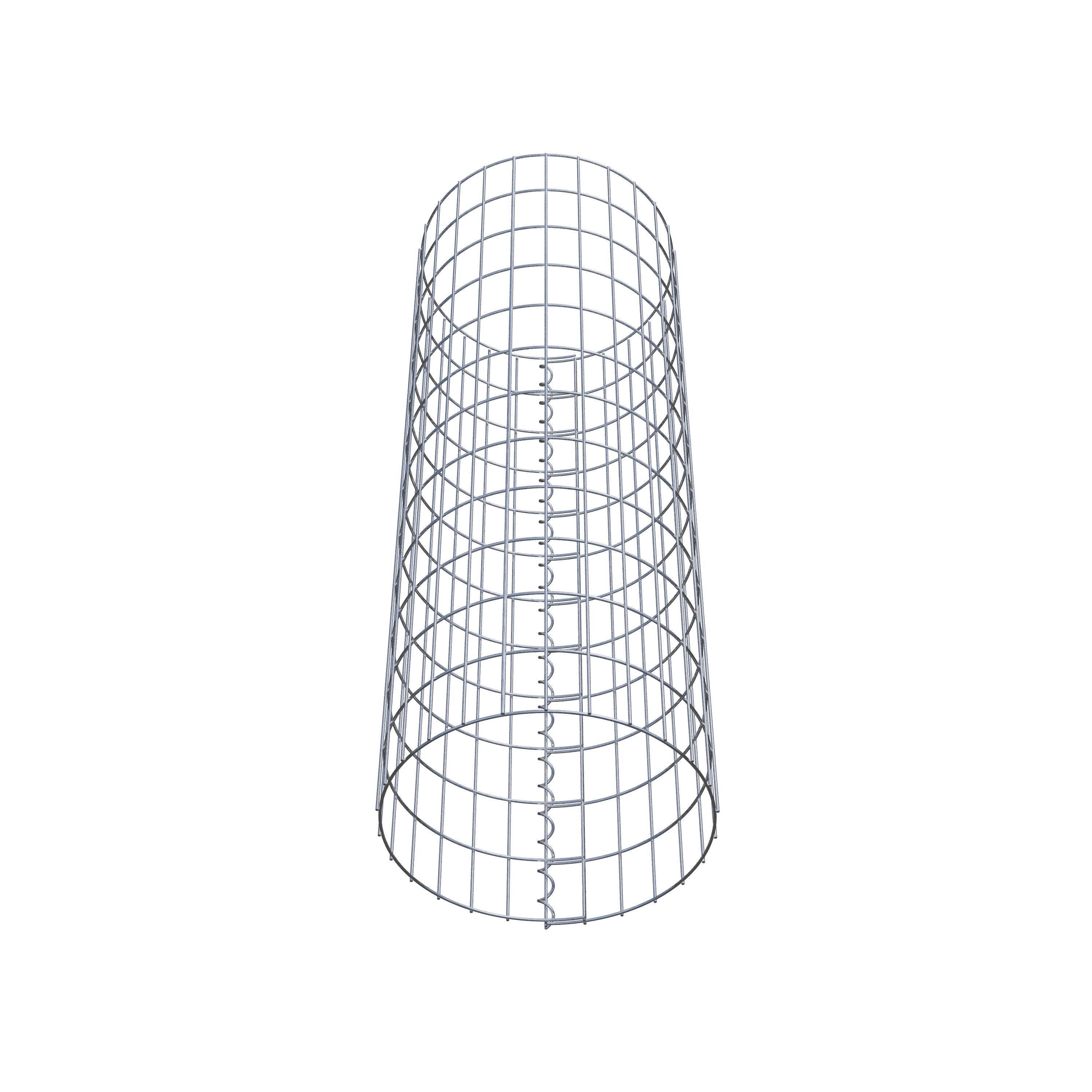 Columna de gaviones diámetro 42 cm, MW 5 x 10 cm redonda