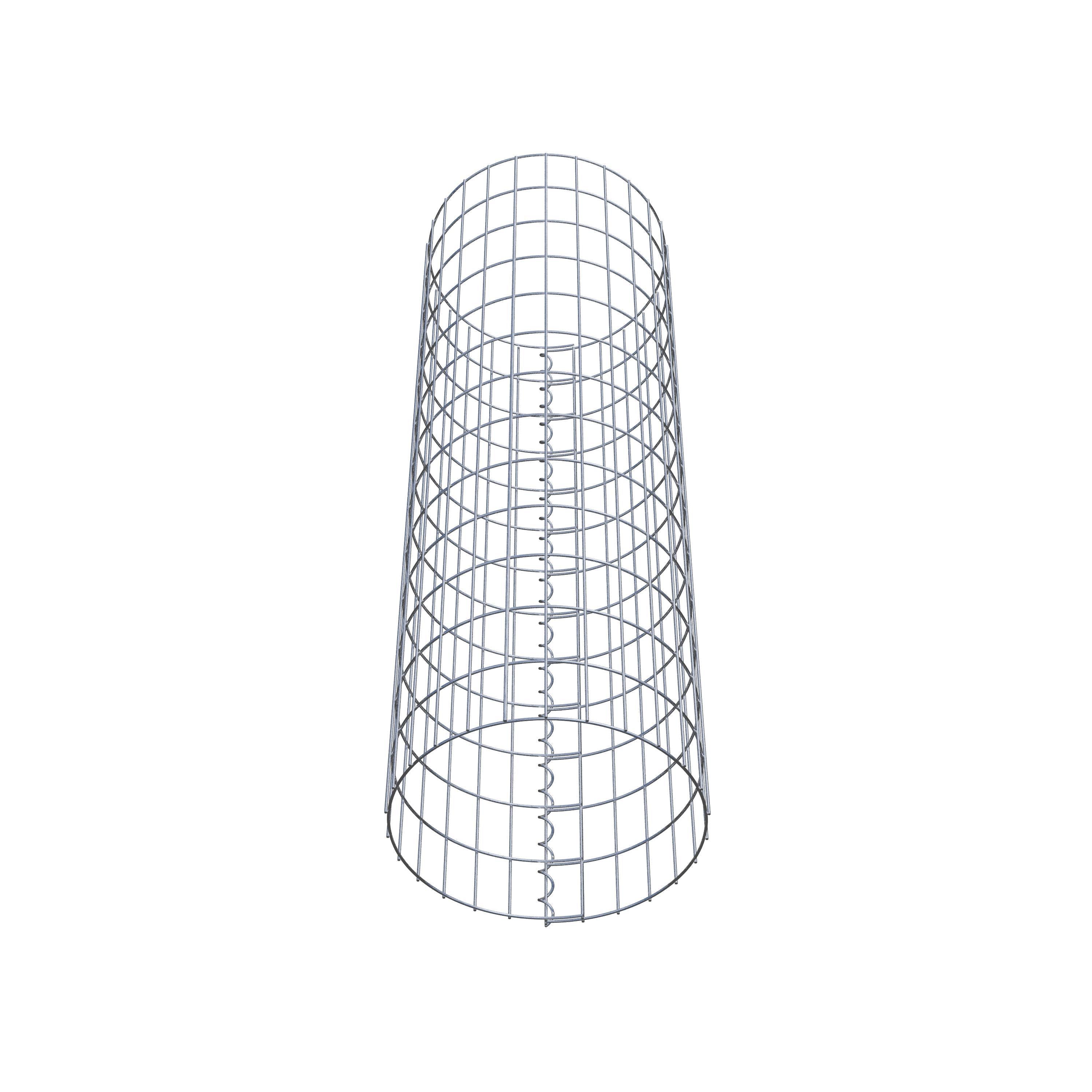 Columna de gaviones diámetro 42 cm, MW 5 x 10 cm redonda