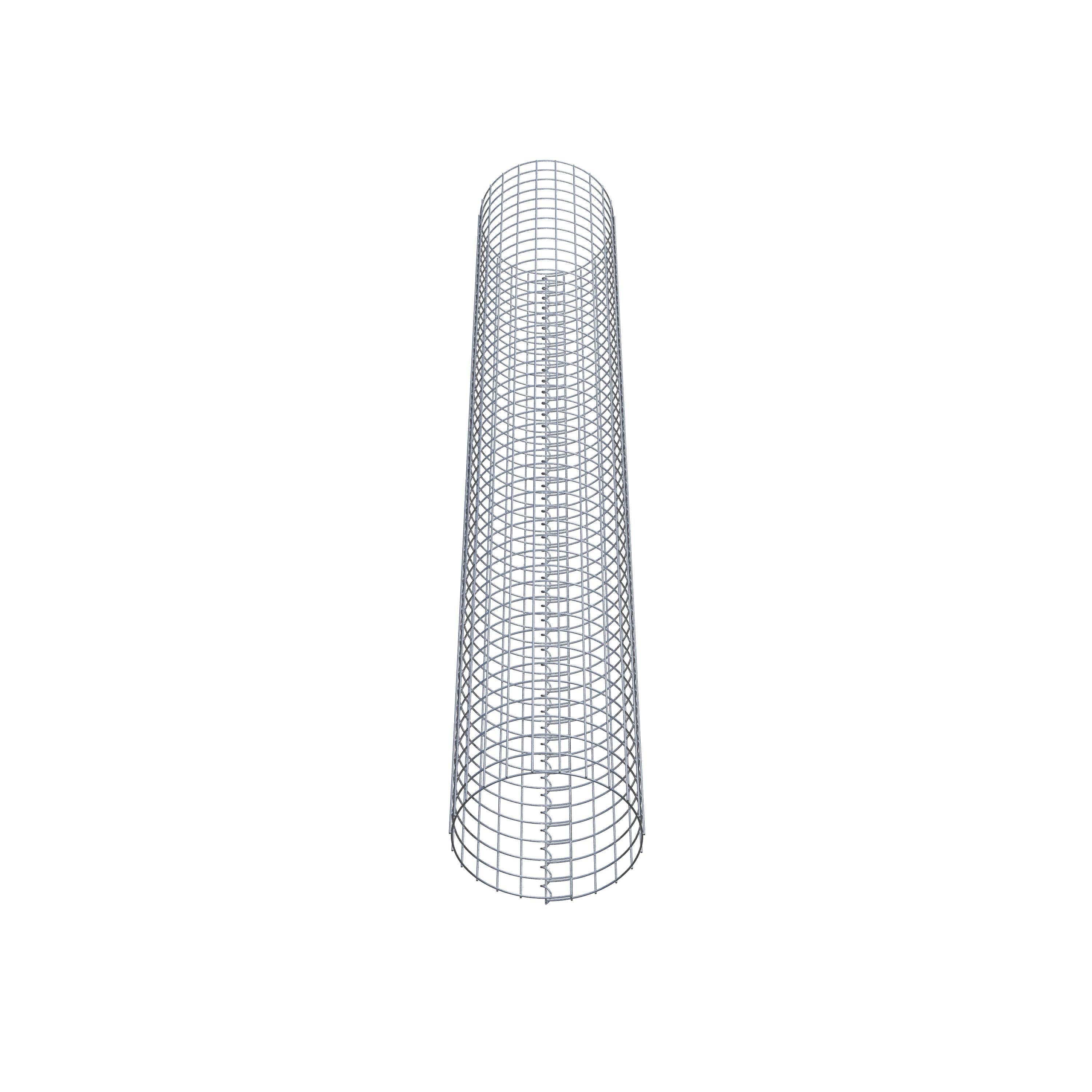 Colonne de gabion diamètre 37 cm MW 5 x 5 cm rond