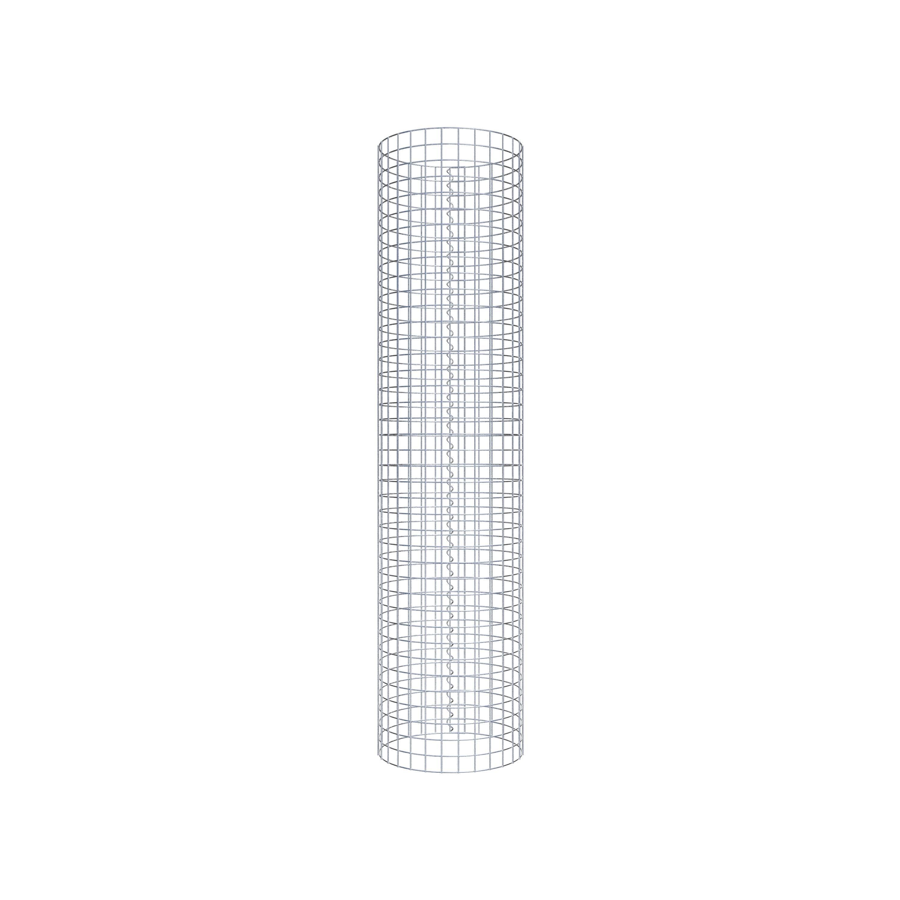 Coluna de gabião diâmetro 47 cm MW 5 x 5 cm redondo