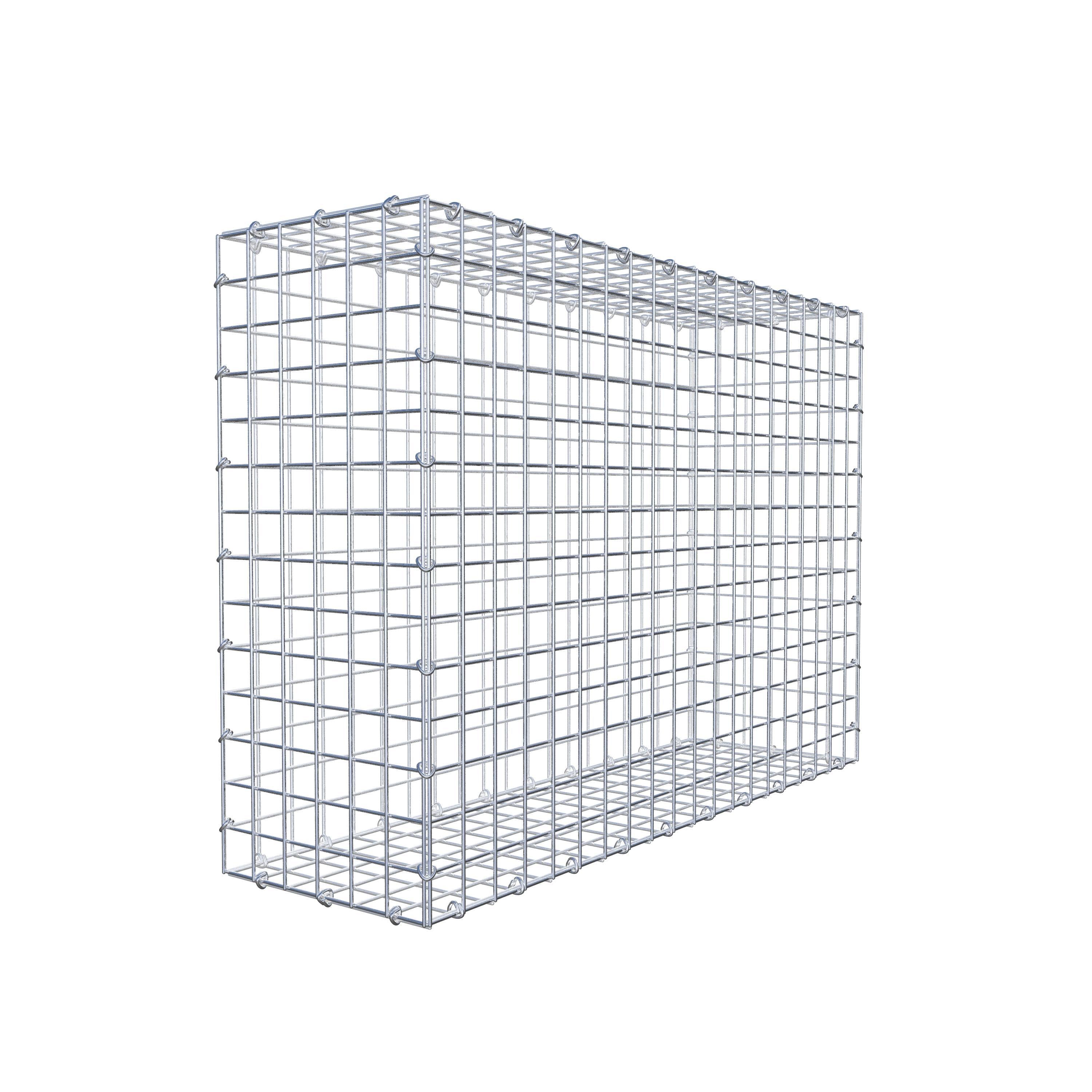 Gabion 100 cm x 70 cm x 30 cm (L x H x P), mailles 5 cm x 5 cm, anneau en C
