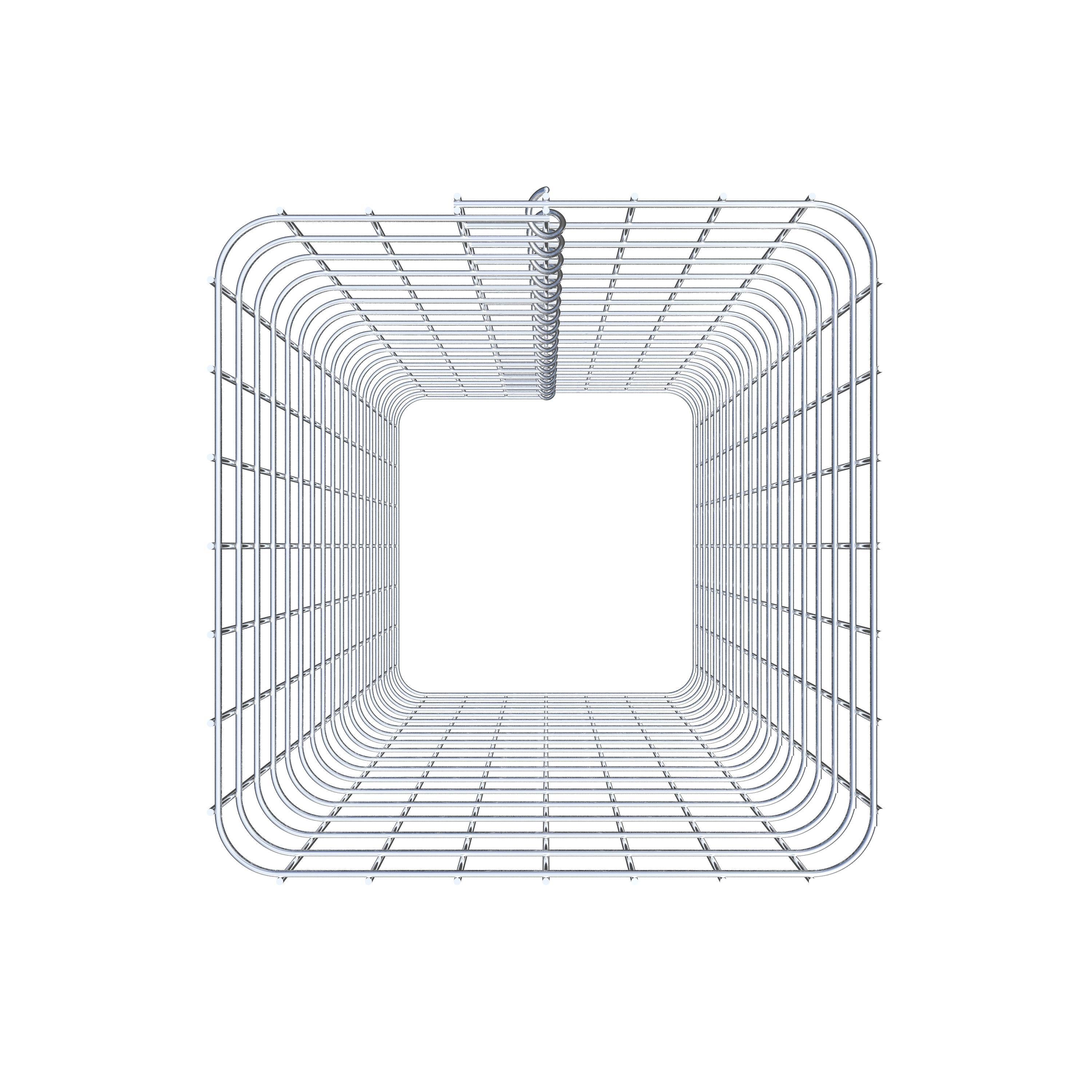 Colonna di gabbioni 42 x 42 cm MW 5 x 5 cm quadrato