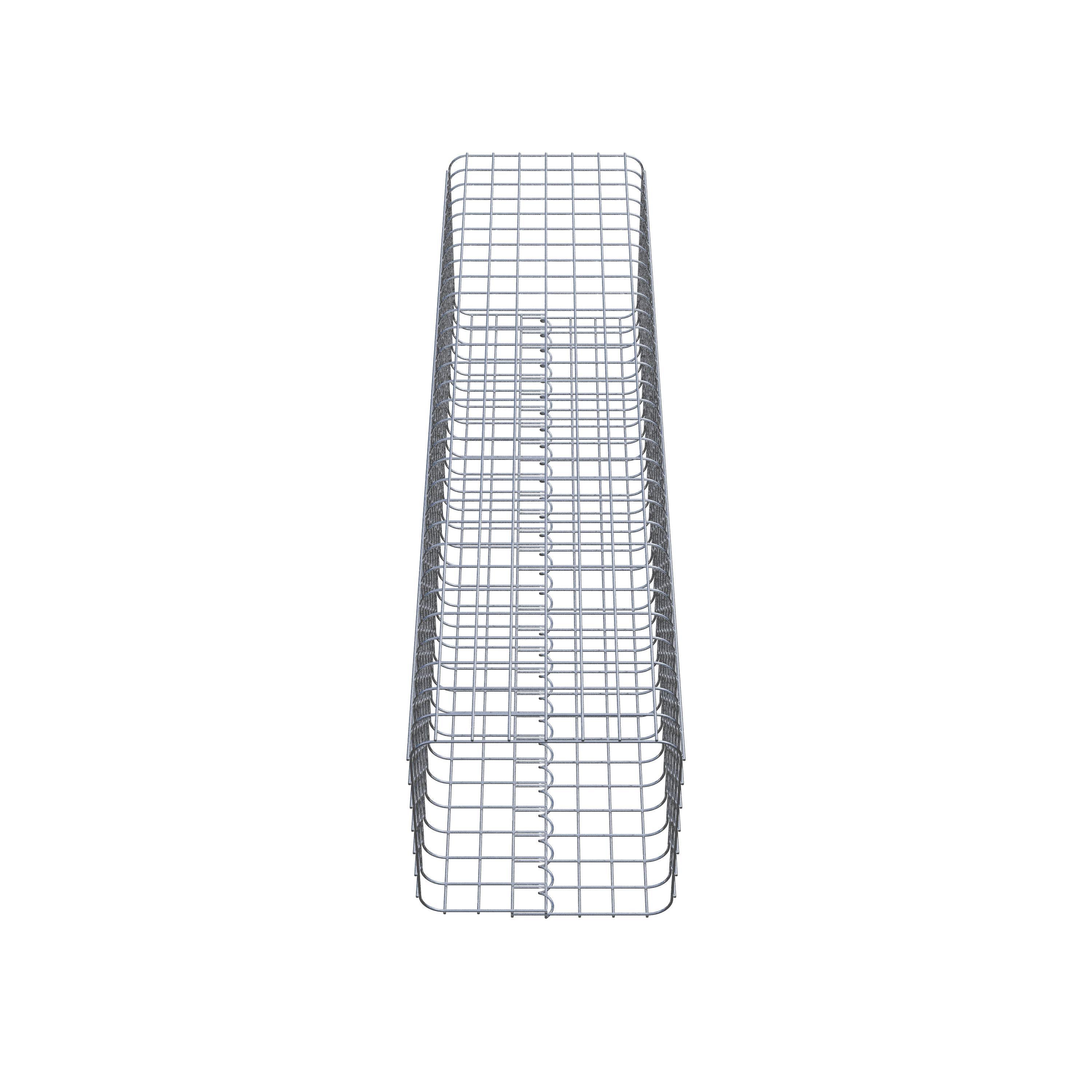 Colonna di gabbioni 42 x 42 cm MW 5 x 5 cm quadrato