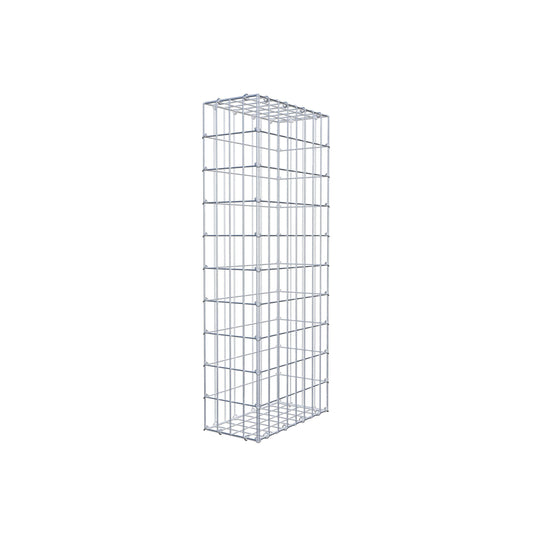 Gabion 100 cm x 40 cm x 20 cm (L x H x D), mesh size 5 cm x 10 cm, C-ring