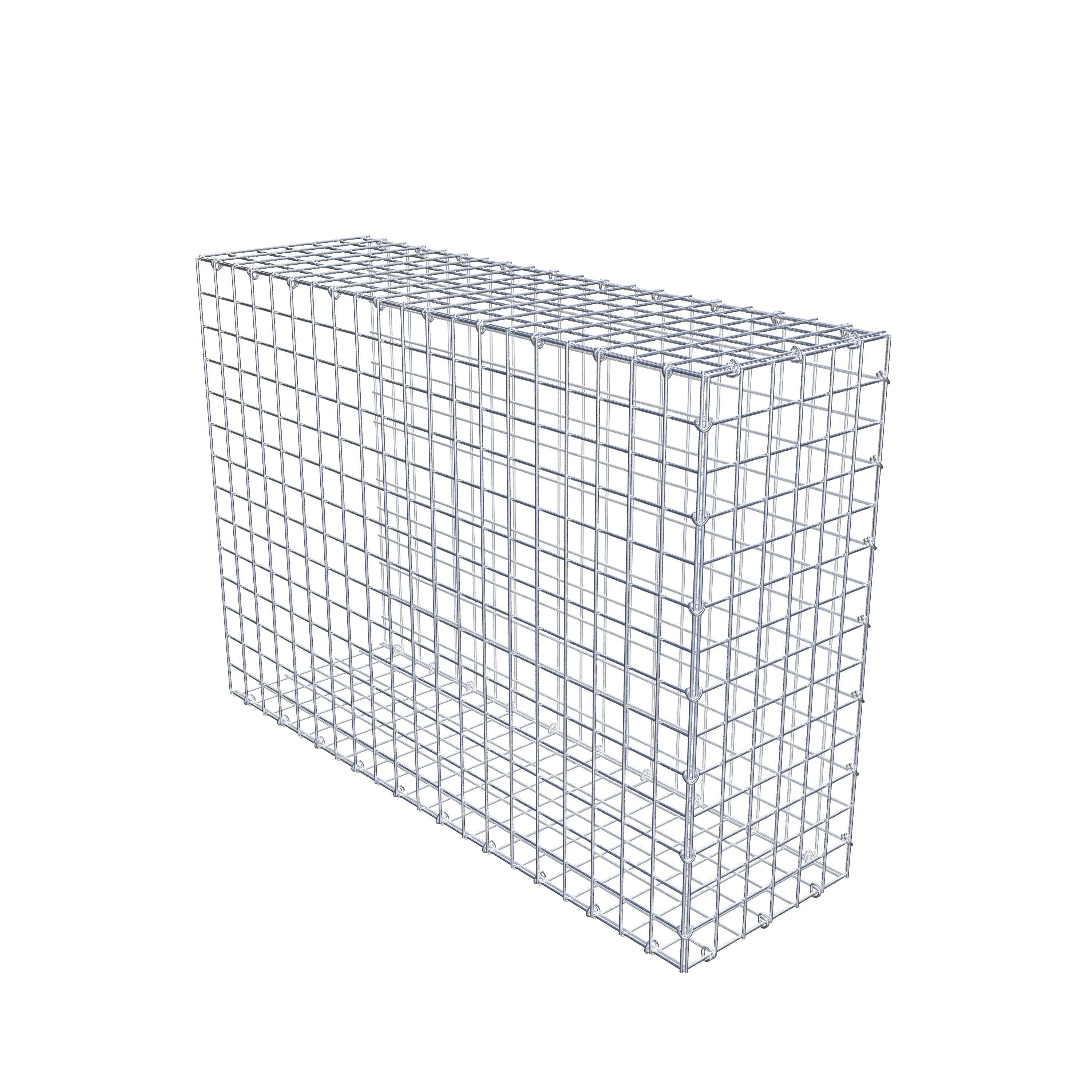 Gavión complementario de tipo 2 100 cm x 70 cm x 30 cm (L x A x P), malla 5 cm x 5 cm, anillo en C