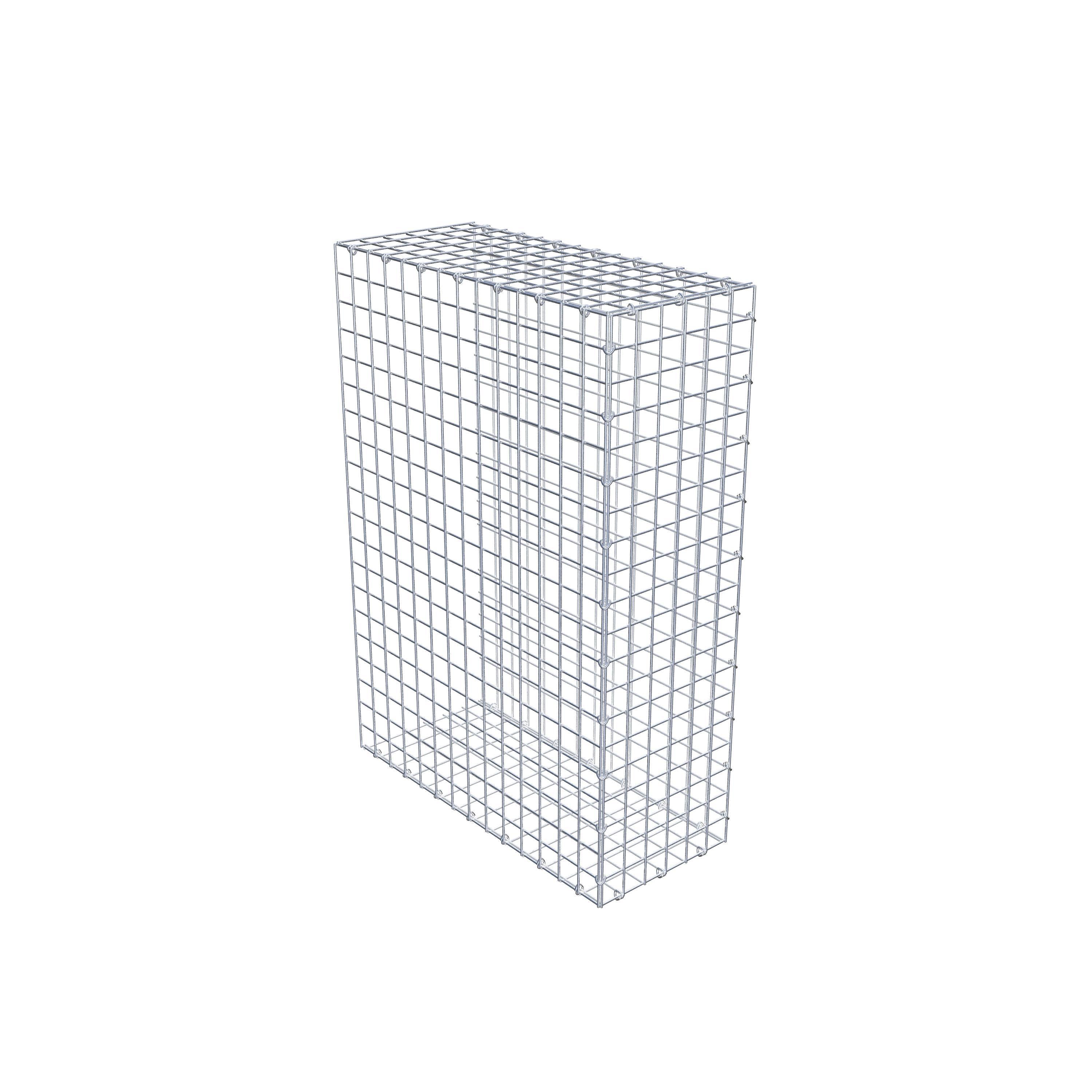 Gavión complementario de tipo 2 100 cm x 70 cm x 30 cm (L x A x P), malla 5 cm x 5 cm, anillo en C