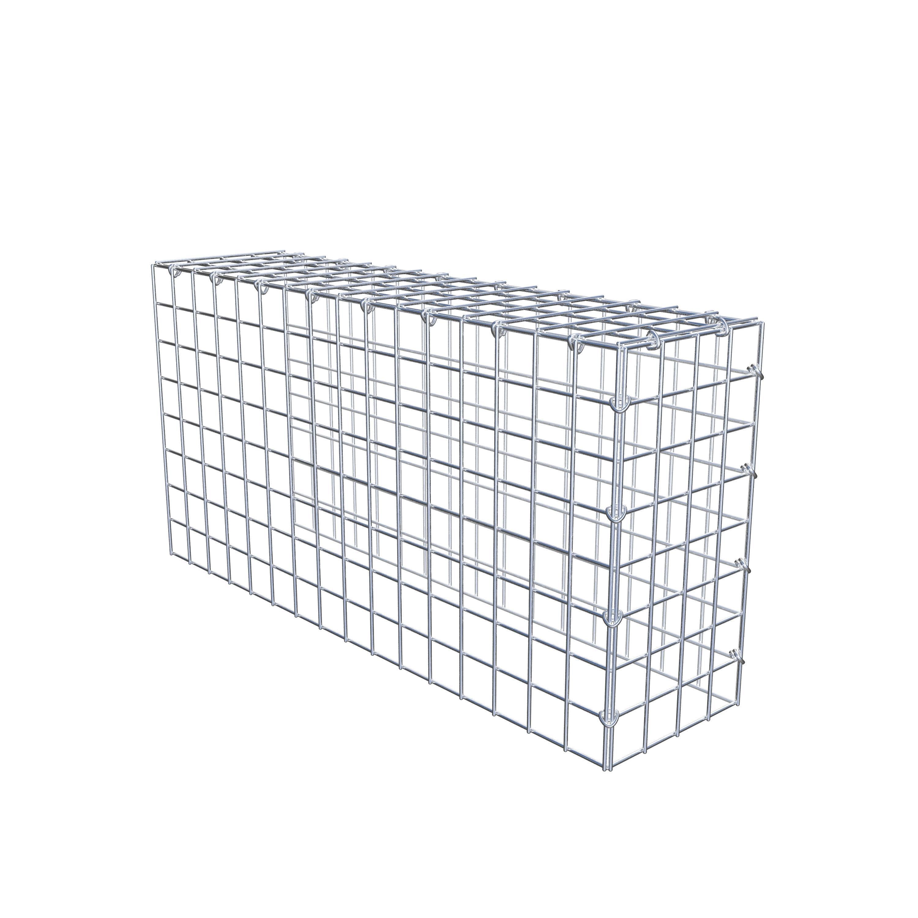 Pila adicional tipo 4 80 cm x 40 cm x 20 cm (L x A x P), malla 5 cm x 5 cm, anillo en C