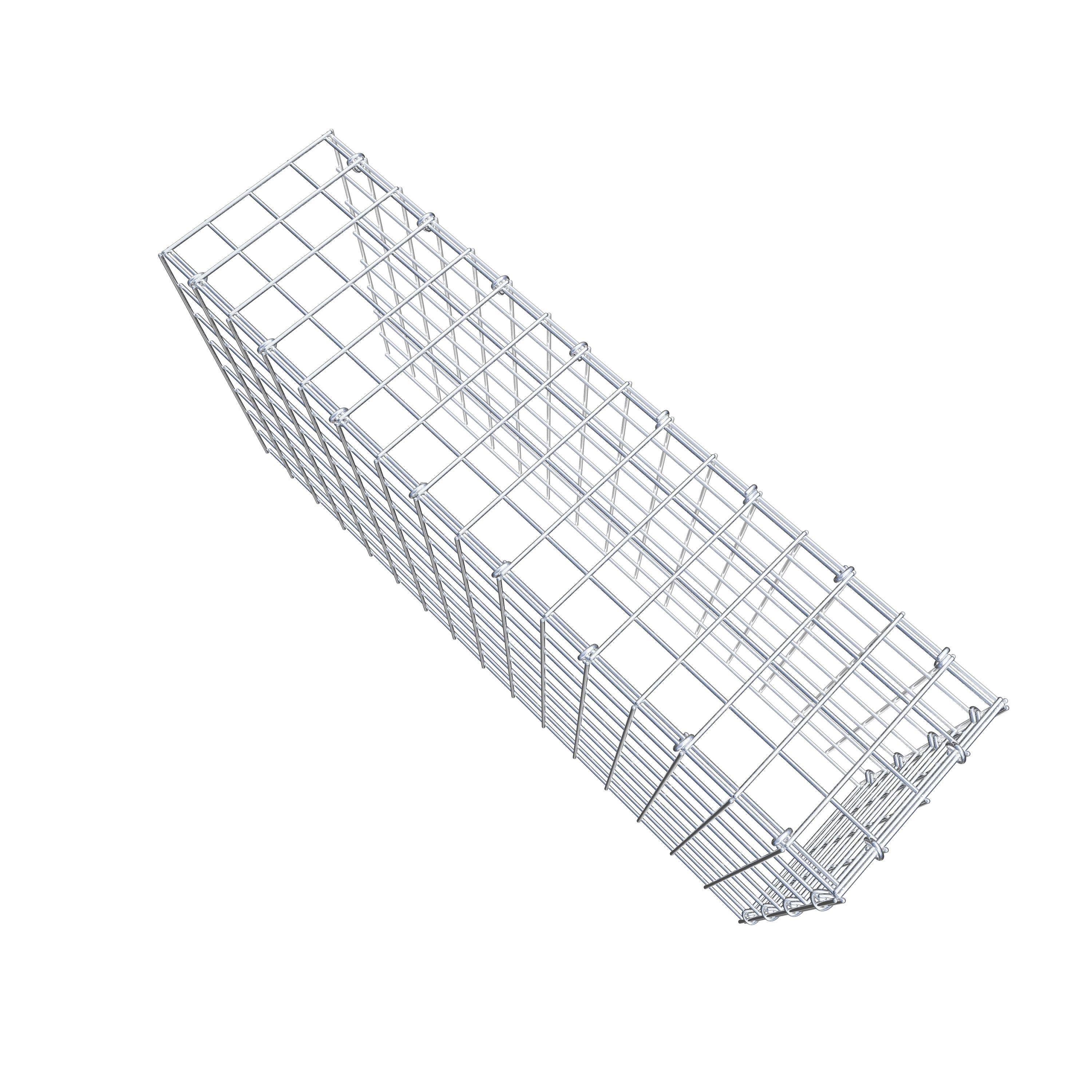 Pila adicional tipo 4 80 cm x 40 cm x 20 cm (L x A x P), malla 5 cm x 5 cm, anillo en C