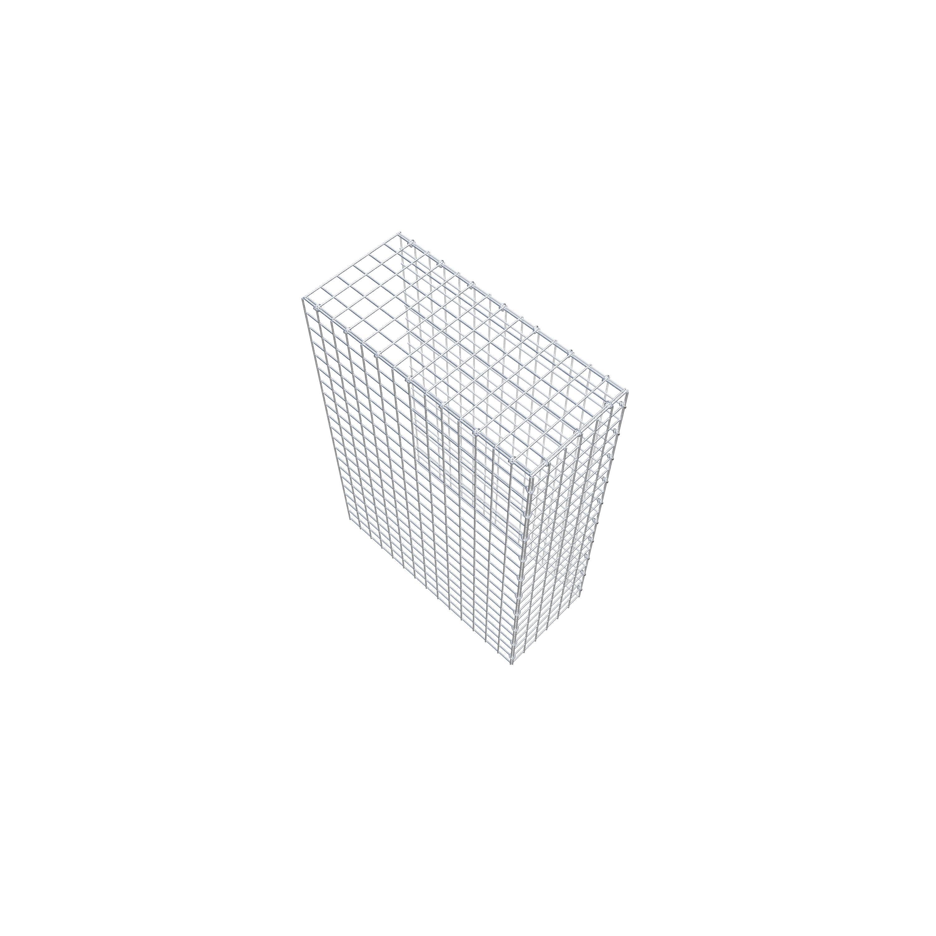 Type 4 oplegkorf 100 cm x 70 cm x 30 cm (L x H x D), maaswijdte 5 cm x 5 cm, C-ring