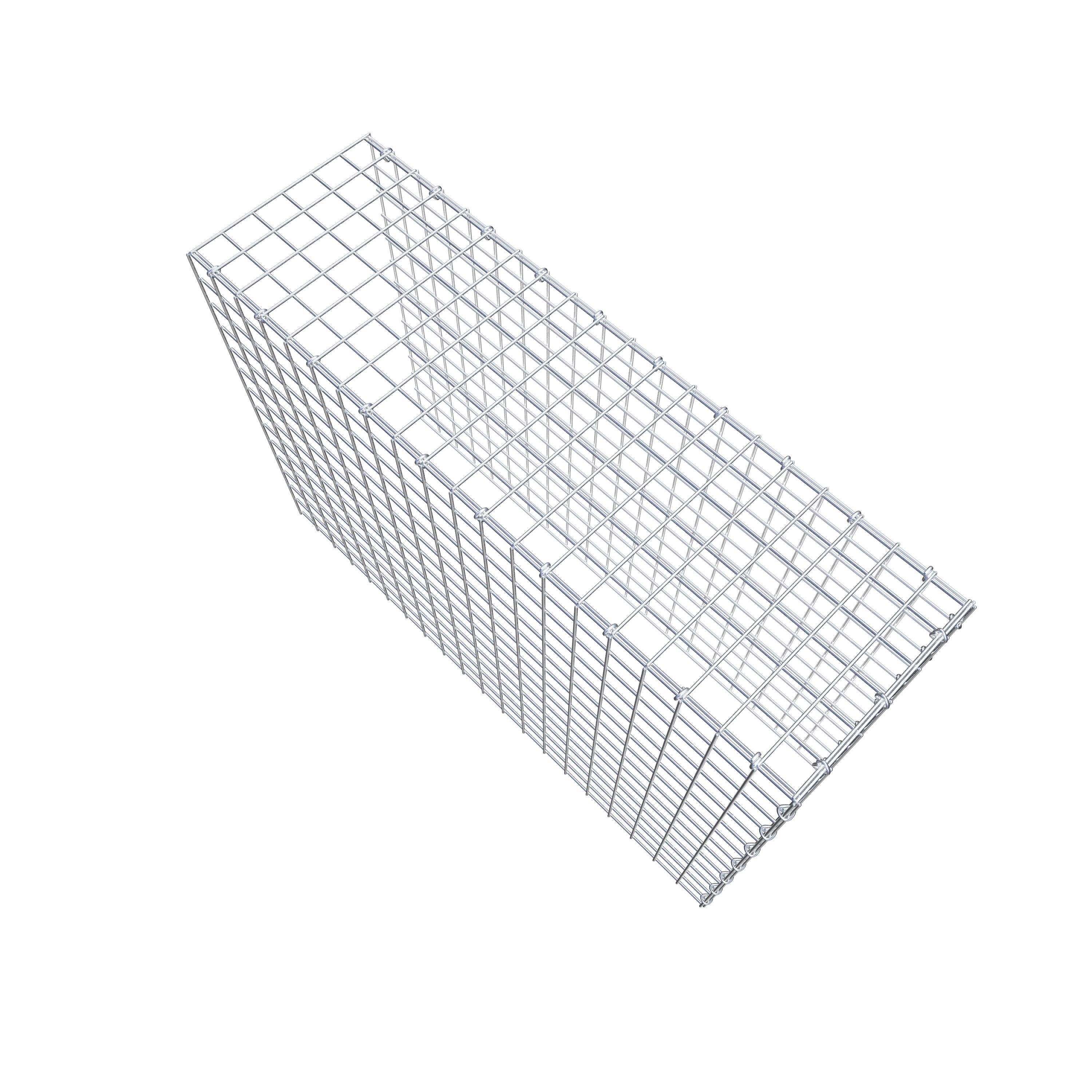 Type 4 oplegkorf 100 cm x 70 cm x 30 cm (L x H x D), maaswijdte 5 cm x 5 cm, C-ring