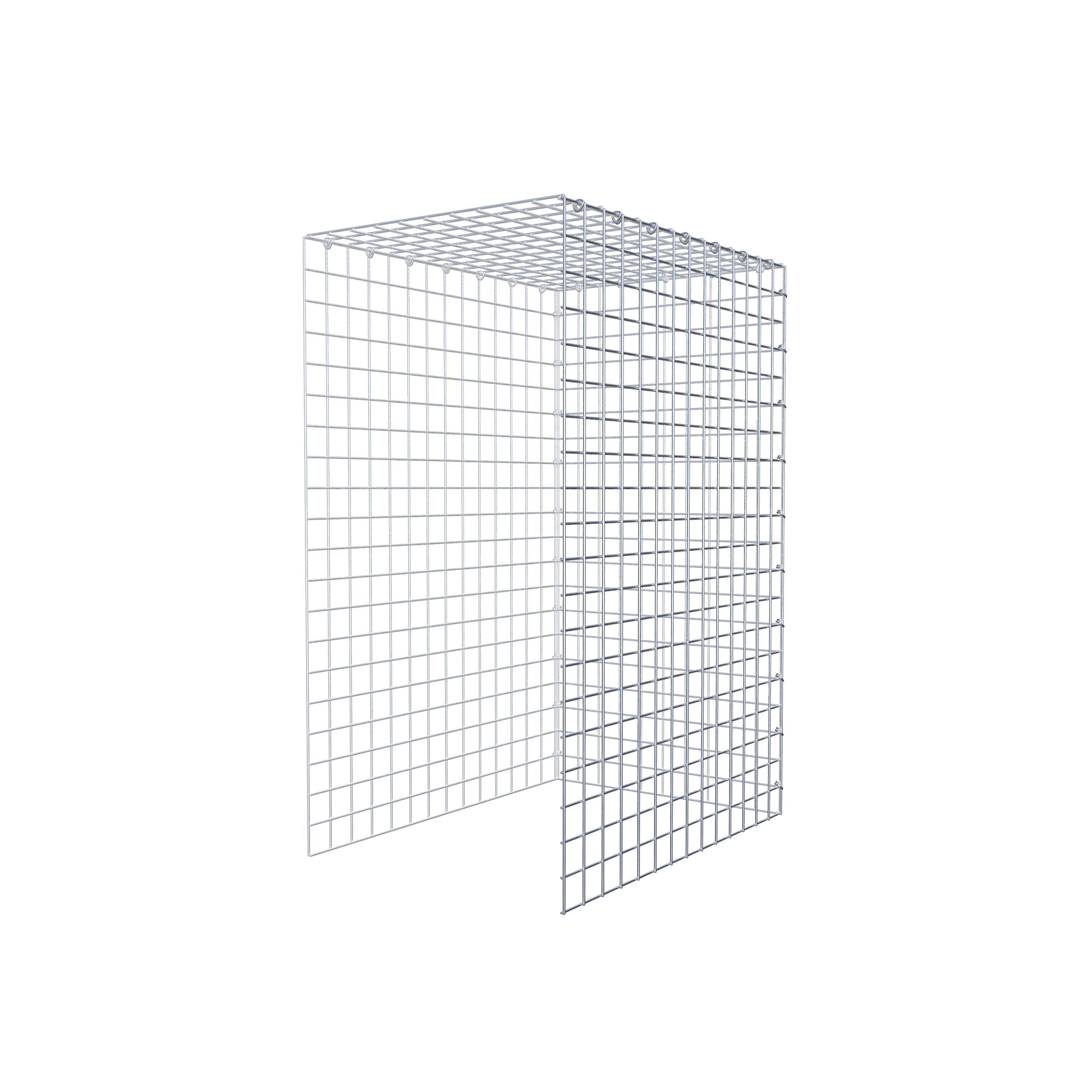 Pila adicional tipo 4 100 cm x 70 cm x 50 cm (L x A x P), malla 5 cm x 5 cm, anillo en C