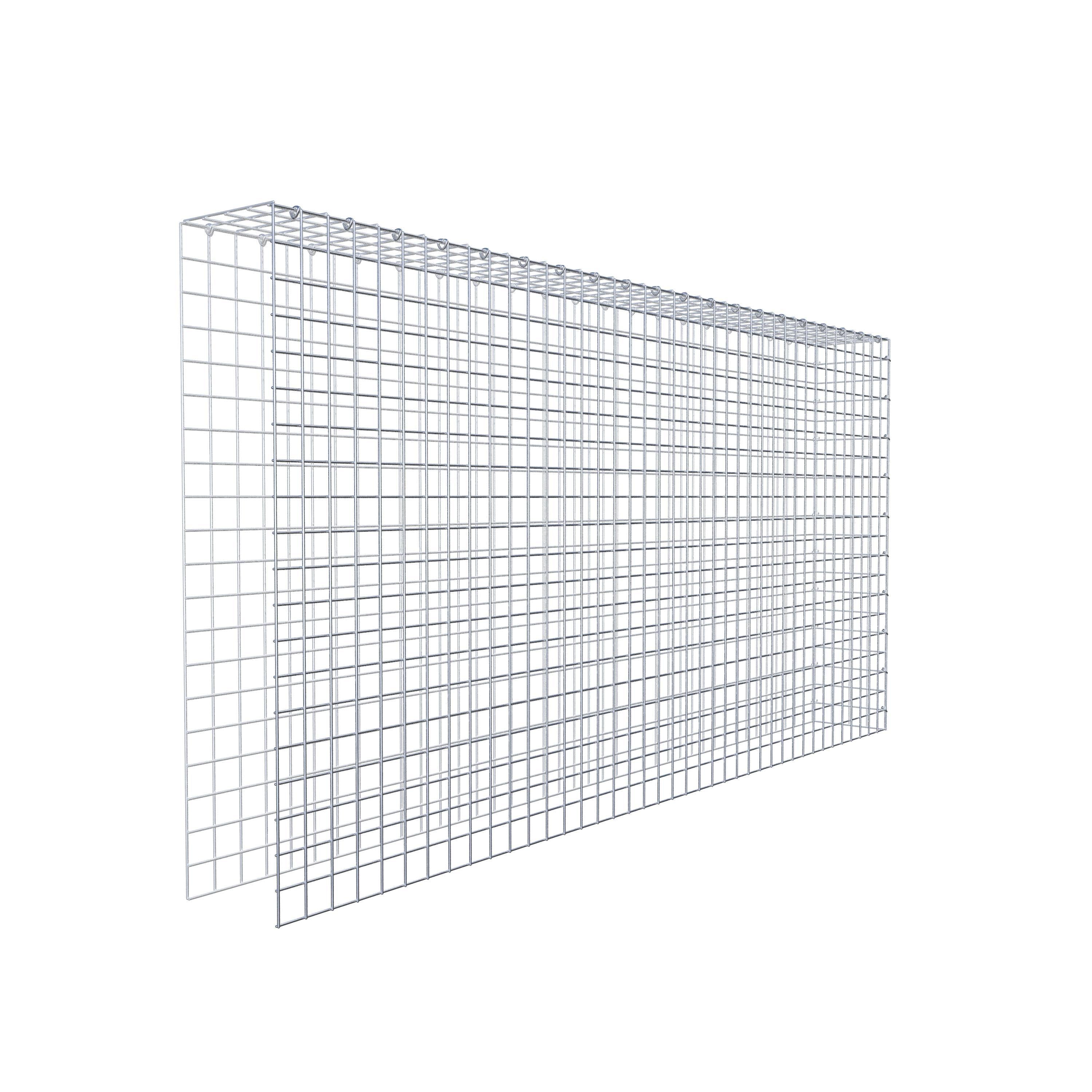 Gavión adicional tipo 4 200 cm x 100 cm x 20 cm (L x A x P), malla 5 cm x 5 cm, anillo en C