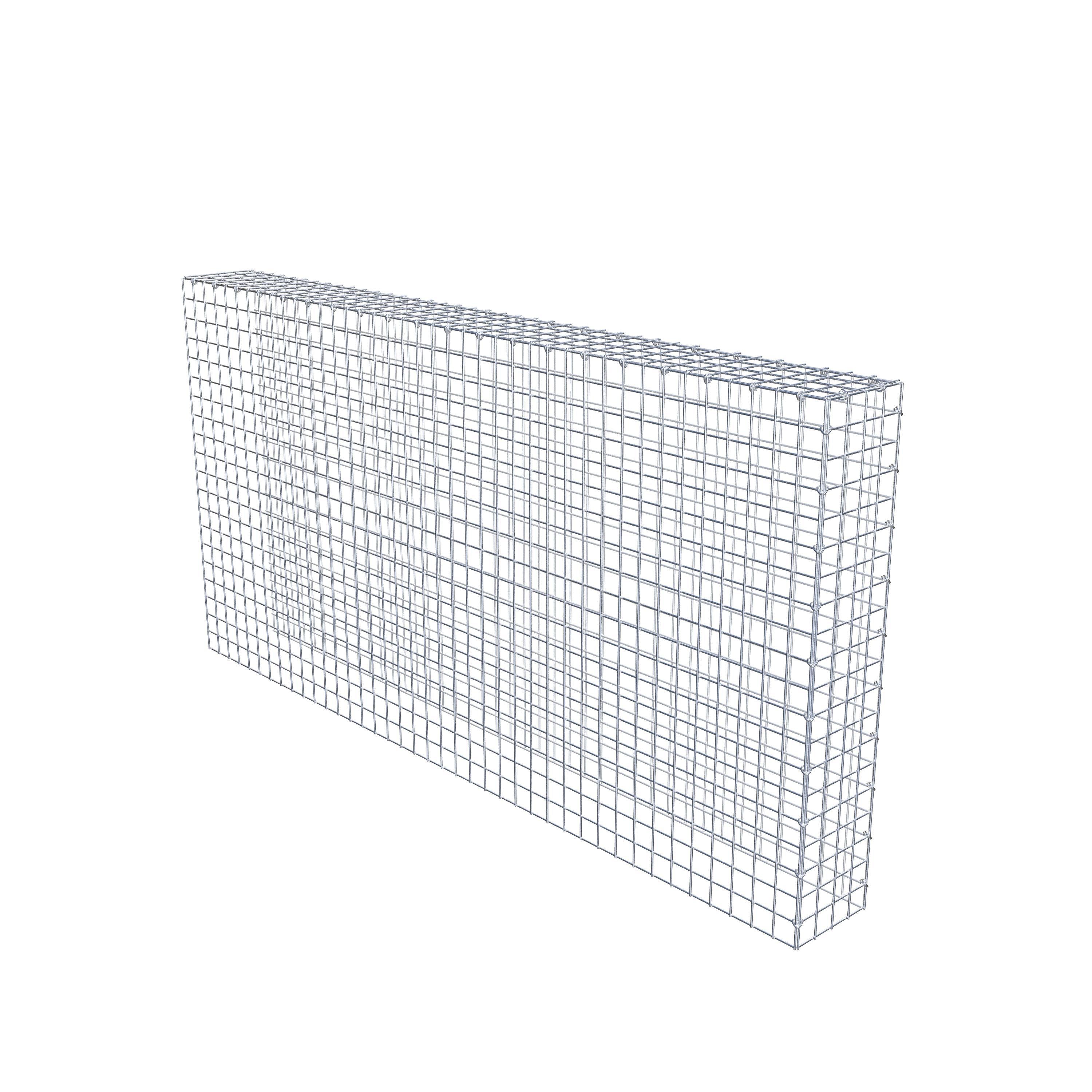 Gavión adicional tipo 4 200 cm x 100 cm x 20 cm (L x A x P), malla 5 cm x 5 cm, anillo en C