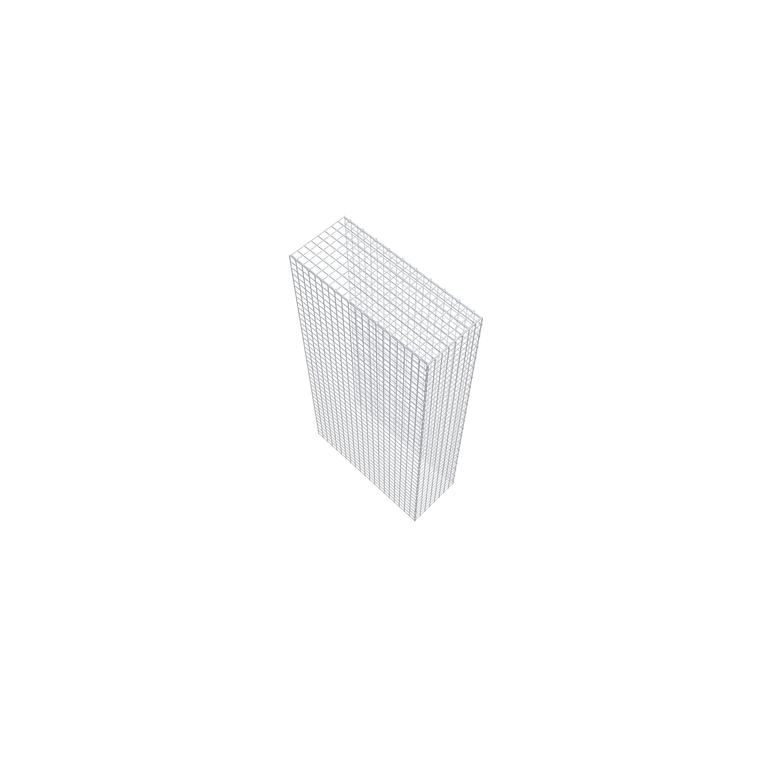 Gavión adicional tipo 4 200 cm x 100 cm x 40 cm (L x A x P), malla 5 cm x 5 cm, anillo en C