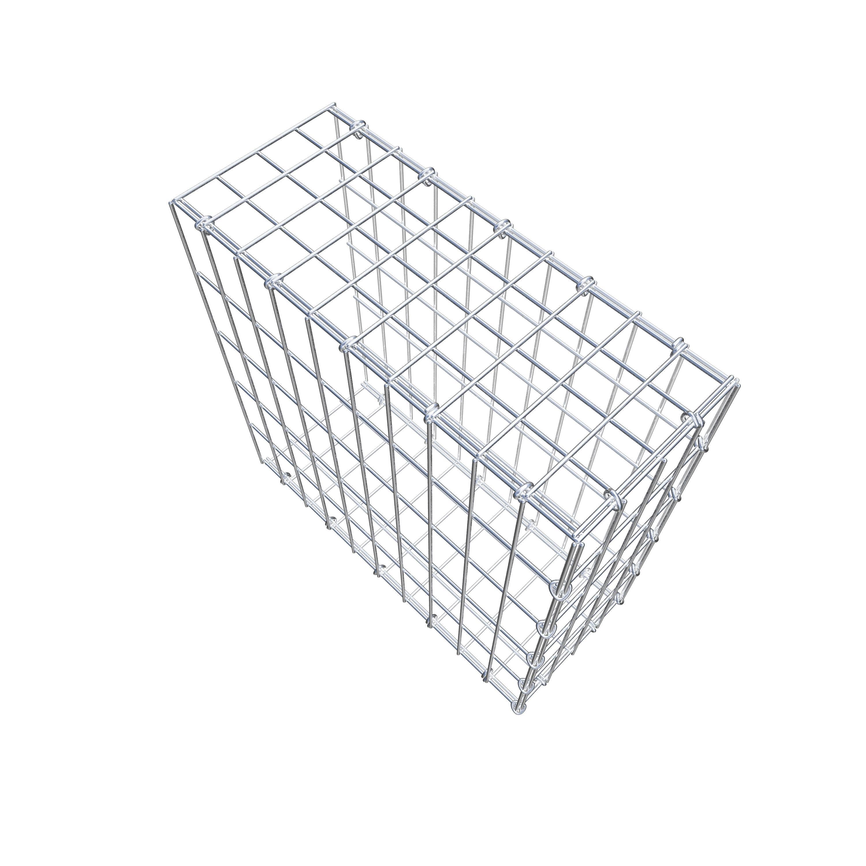 Pila adicional tipo 2 50 cm x 50 cm x 20 cm, malla 5 cm x 10 cm, anillo en C