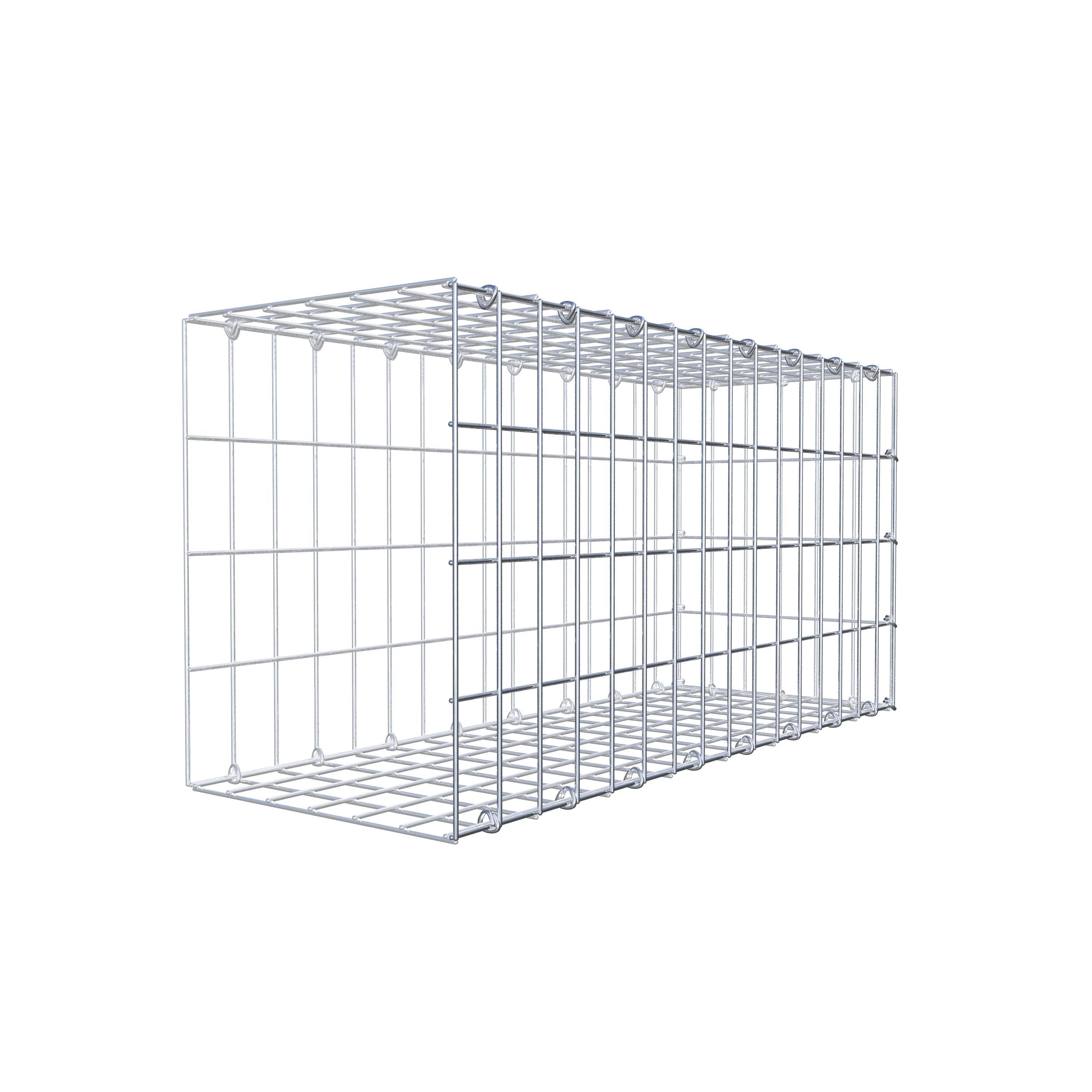 Pila adicional tipo 2 80 cm x 40 cm x 30 cm, malla 5 cm x 10 cm, anillo en C