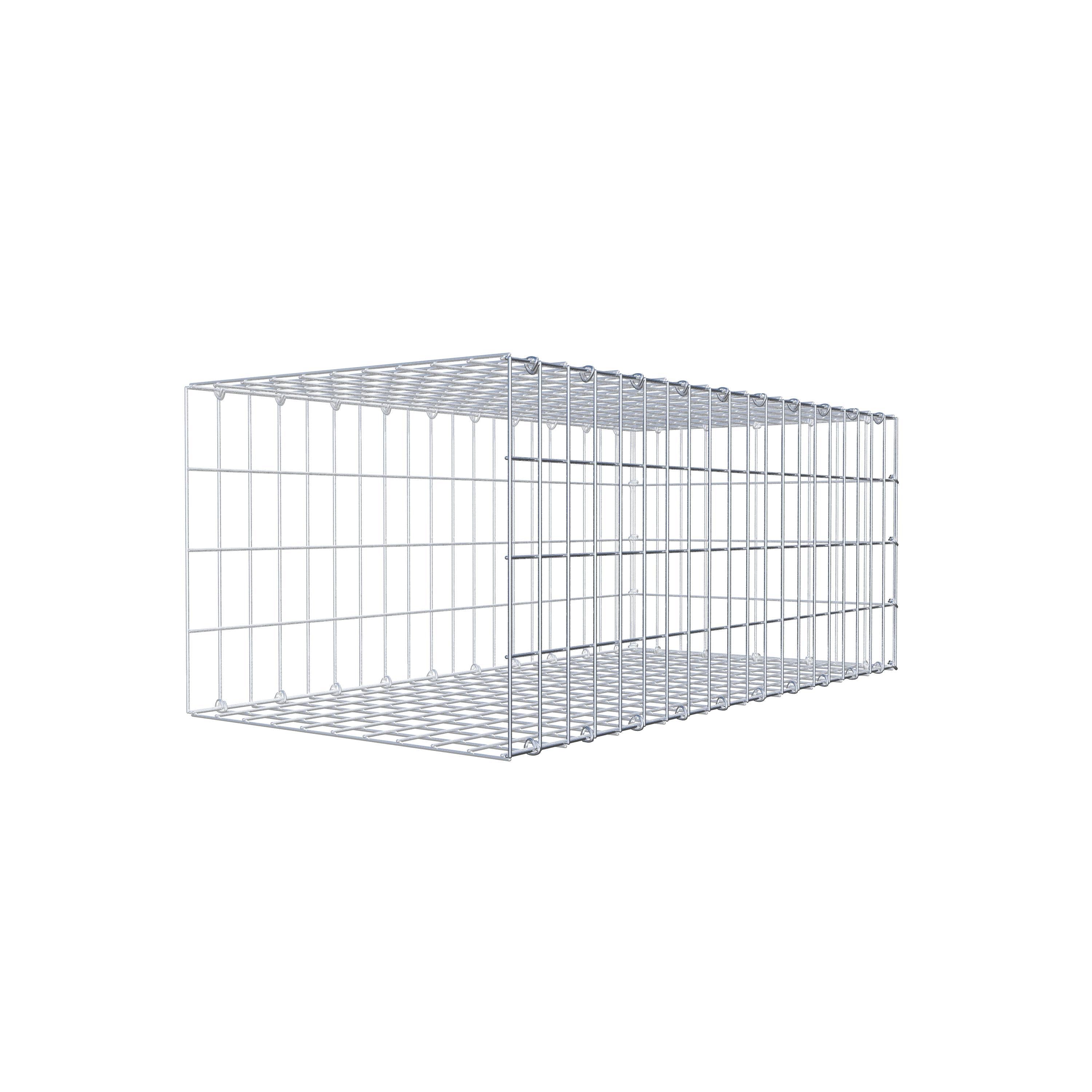 Pila adicional tipo 2 100 cm x 40 cm x 50 cm, malla 5 cm x 10 cm, anillo en C