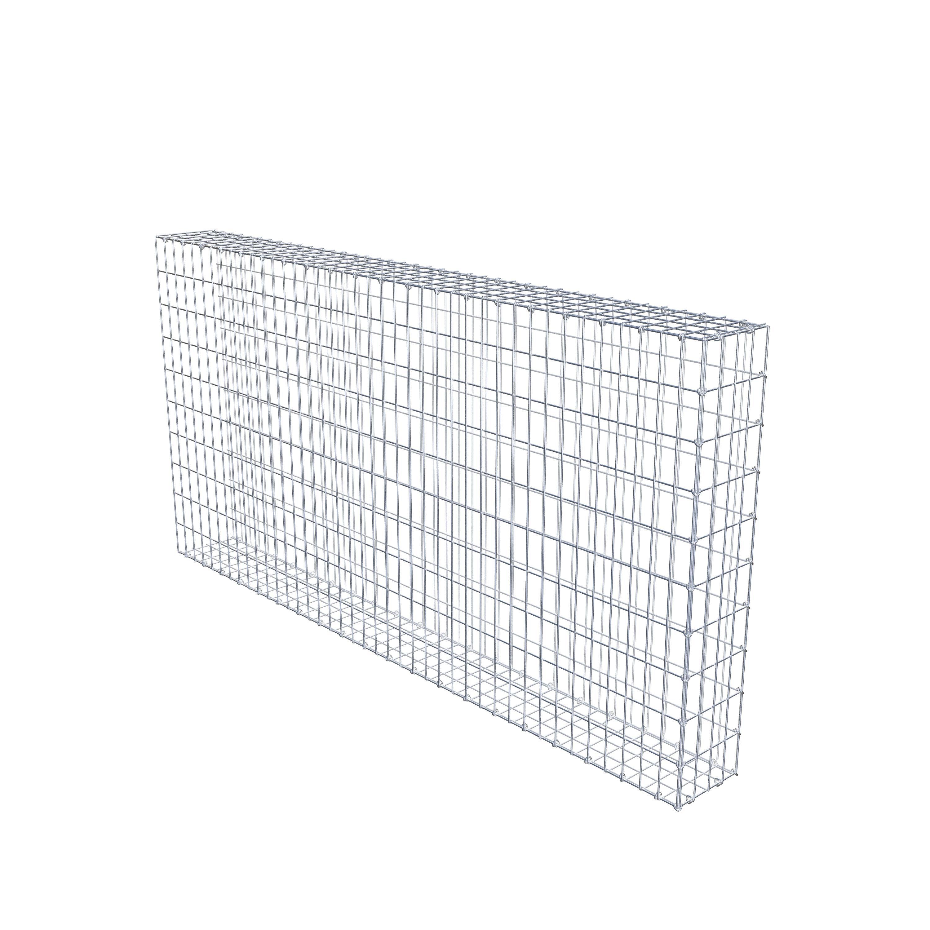 Gavión complementario tipo 2 200 cm x 100 cm x 20 cm, malla 5 cm x 10 cm, anillo en C