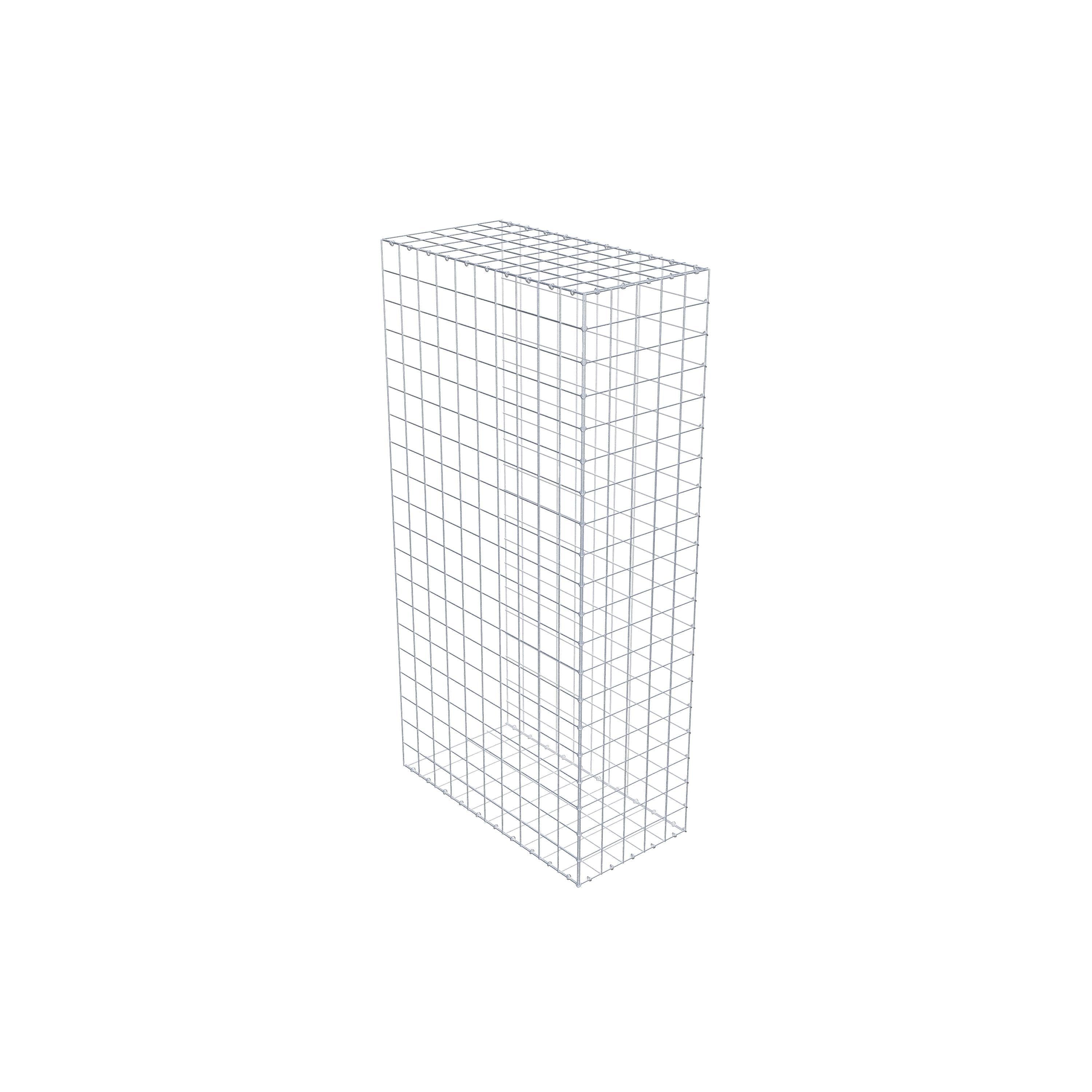 Opzetpaal type 2 200 cm x 100 cm x 50 cm (L x H x D), maaswijdte 10 cm x 10 cm, C-ring
