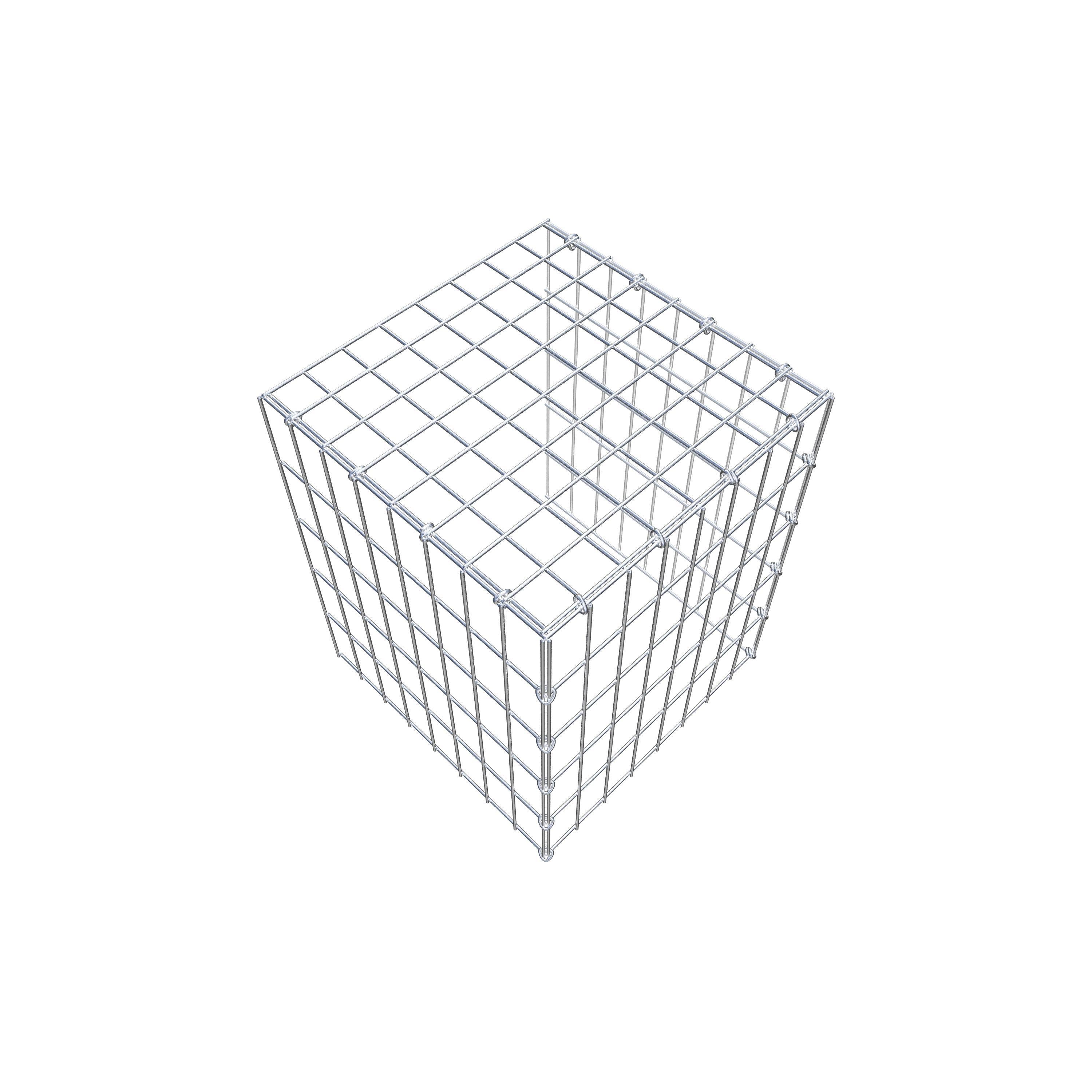 Pile aggiuntivo tipo 4 50 cm x 40 cm x 40 cm (L x H x P), maglia 5 cm x 10 cm, anello a C