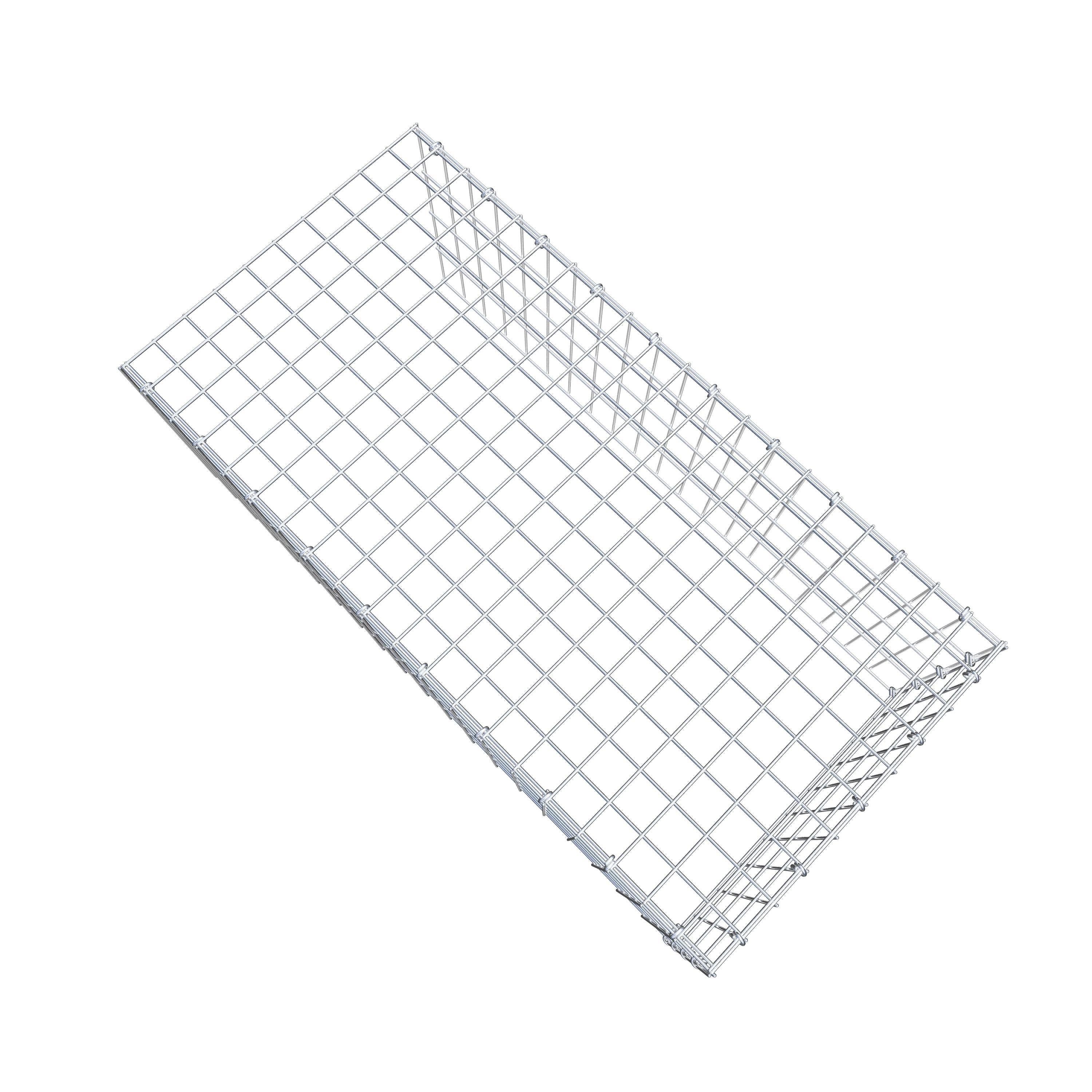 Tilläggspåle typ 4 100 cm x 40 cm x 50 cm (L x H x D), maskstorlek 5 cm x 10 cm, C-ring