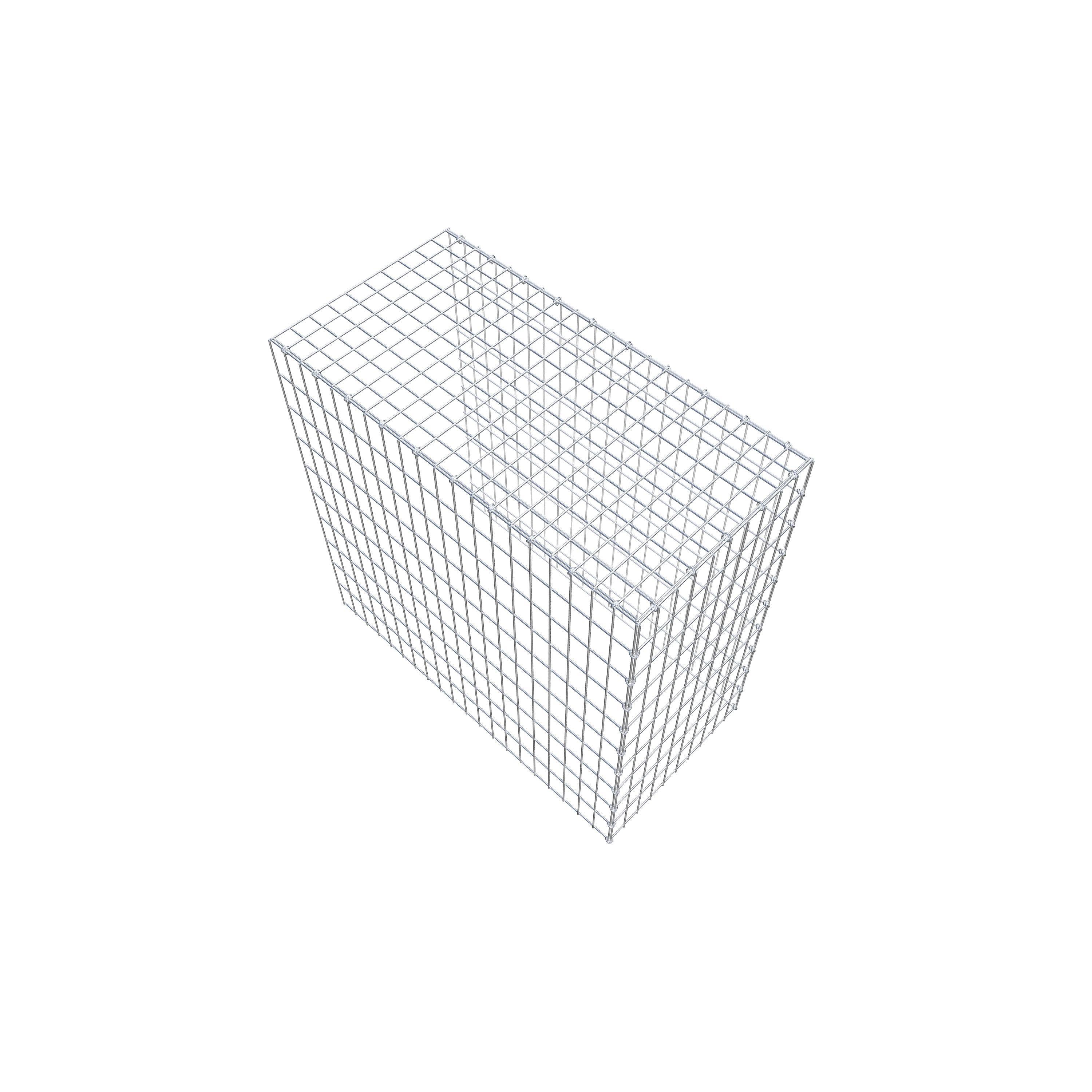 Gavión adicional tipo 4 100 cm x 100 cm x 50 cm (L x A x P), malla 5 cm x 10 cm, anillo en C